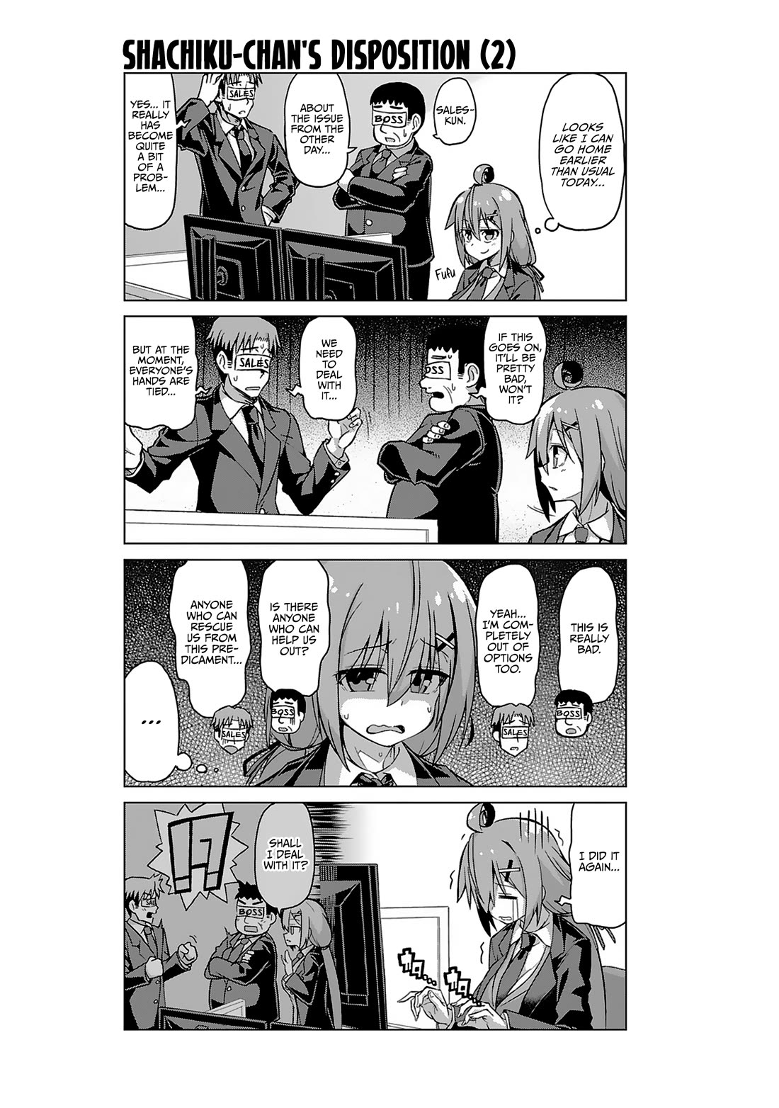 Iki no Kore! Shachiku-chan Chapter 16 page 3 - Chapter 16: The Story of Job Hunting