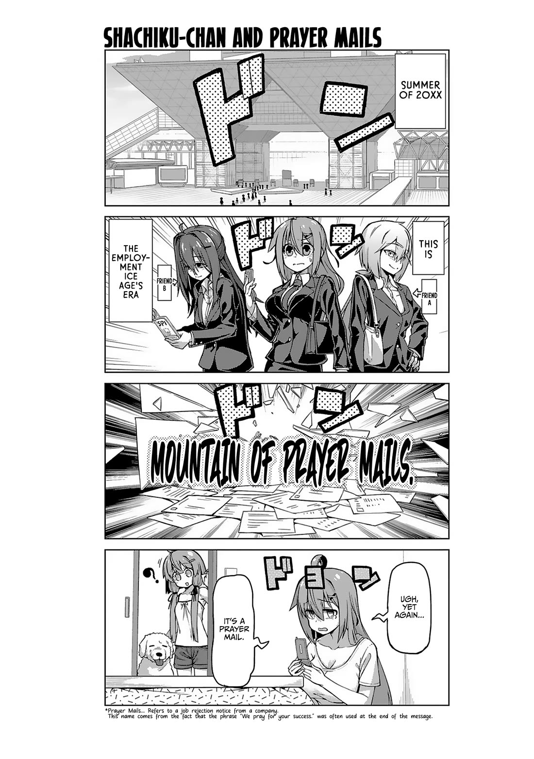 Iki no Kore! Shachiku-chan Chapter 16 page 6 - Chapter 16: The Story of Job Hunting