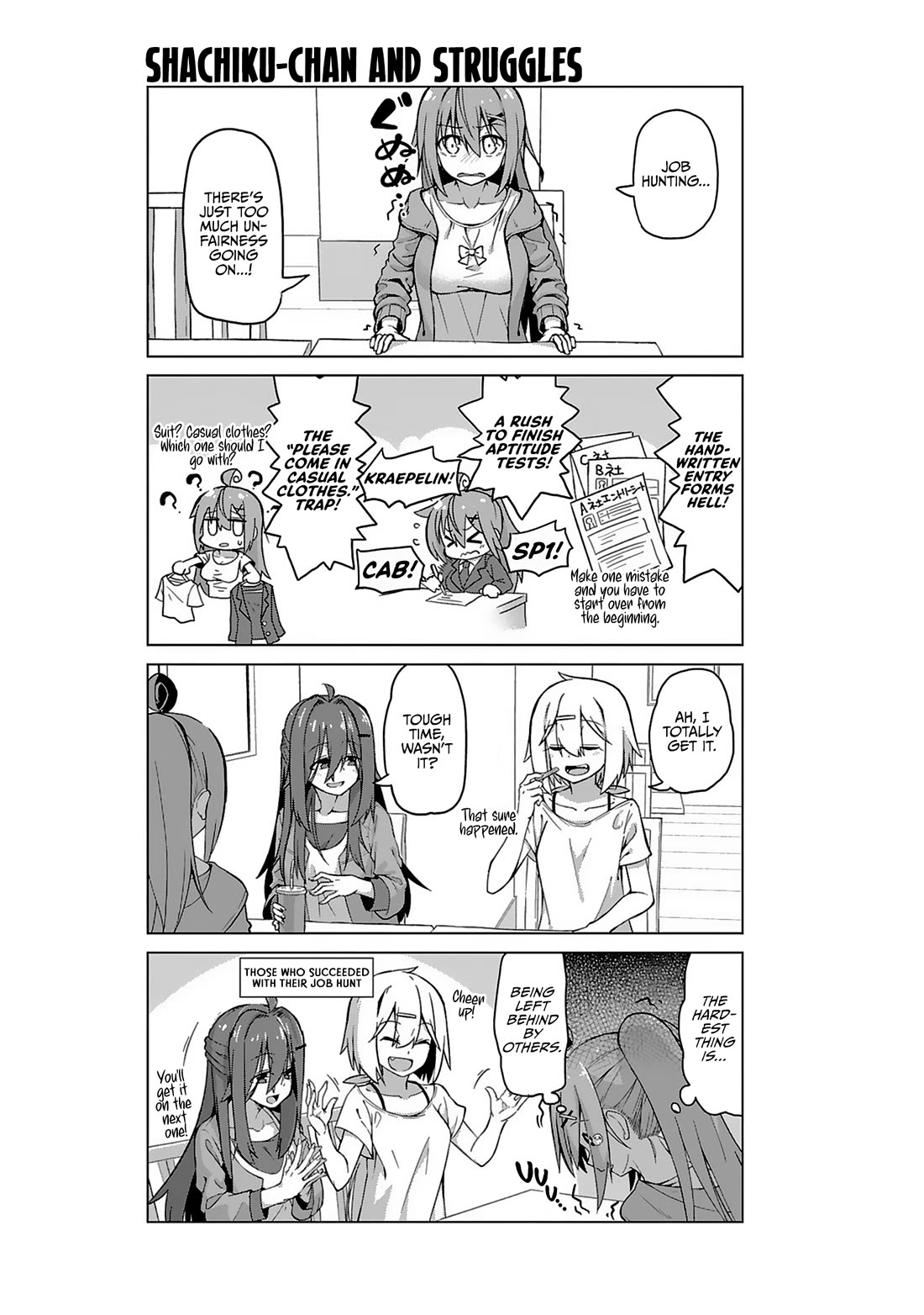 Iki no Kore! Shachiku-chan Chapter 16 page 7 - Chapter 16: The Story of Job Hunting