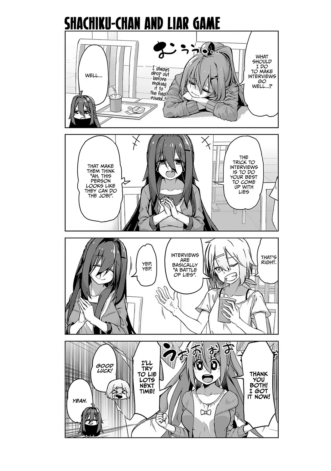 Iki no Kore! Shachiku-chan Chapter 16 page 8 - Chapter 16: The Story of Job Hunting