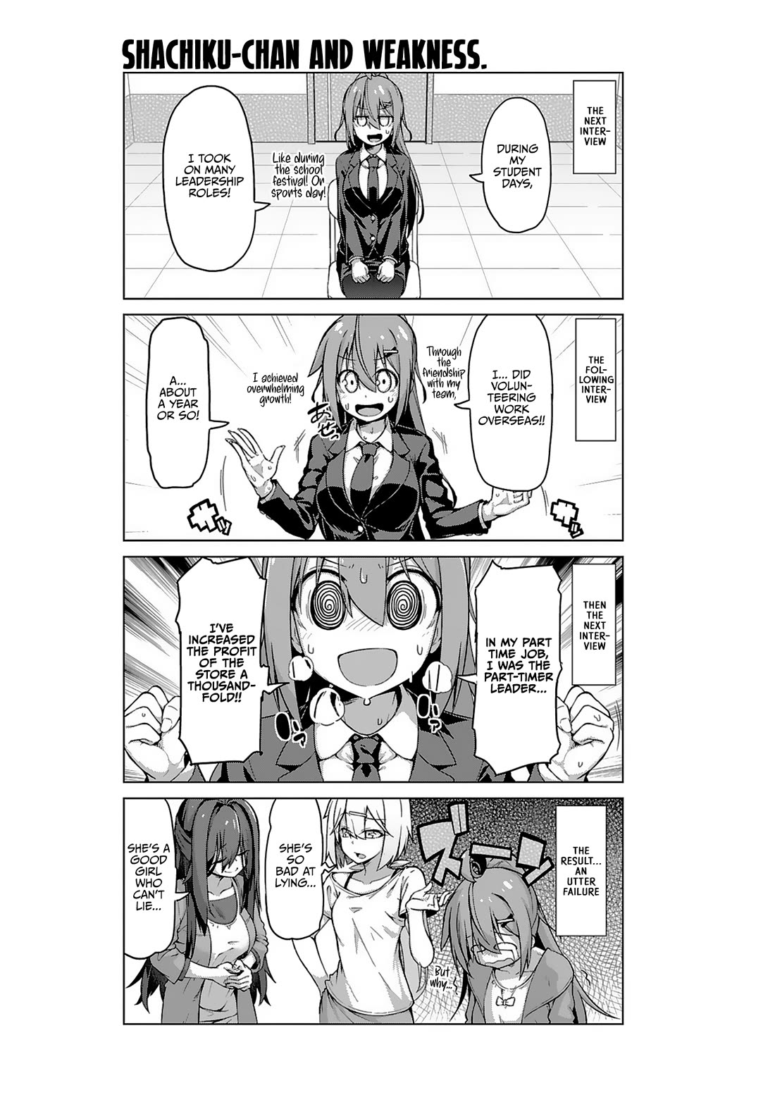 Iki no Kore! Shachiku-chan Chapter 16 page 9 - Chapter 16: The Story of Job Hunting