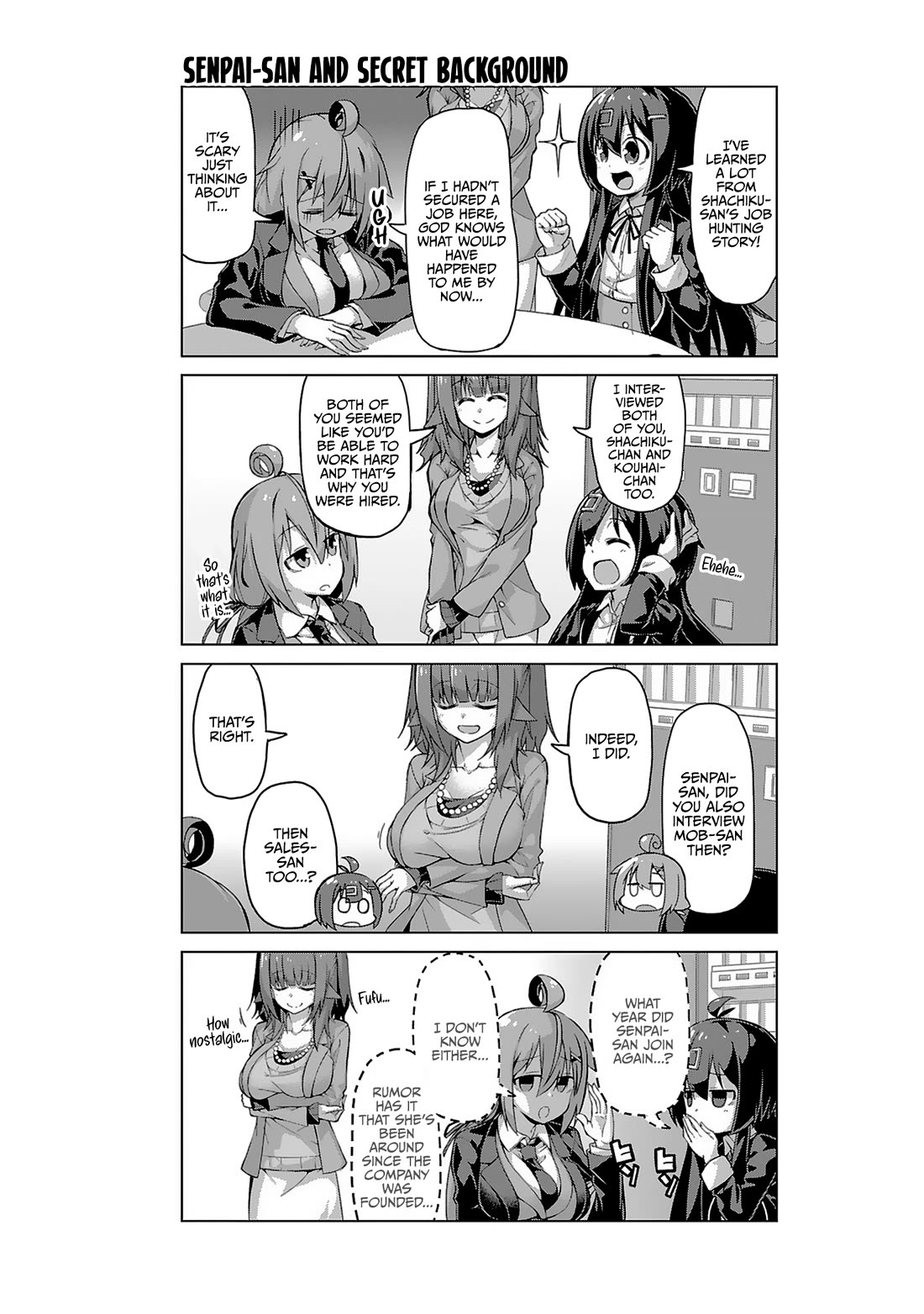 Iki no Kore! Shachiku-chan Chapter 17 page 4 - Chapter 17: A Story of My Time as a Fresh Graduate