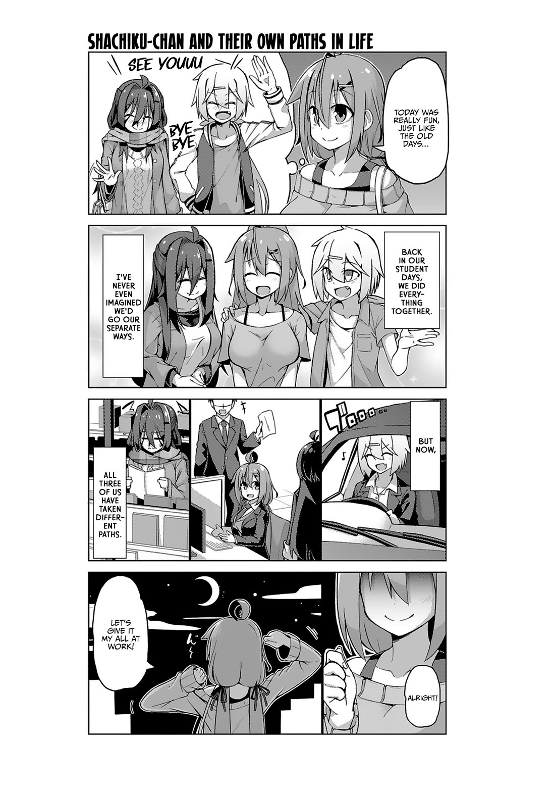 Iki no Kore! Shachiku-chan Chapter 18 page 11 - Chapter 18: A Story About Class Reunion