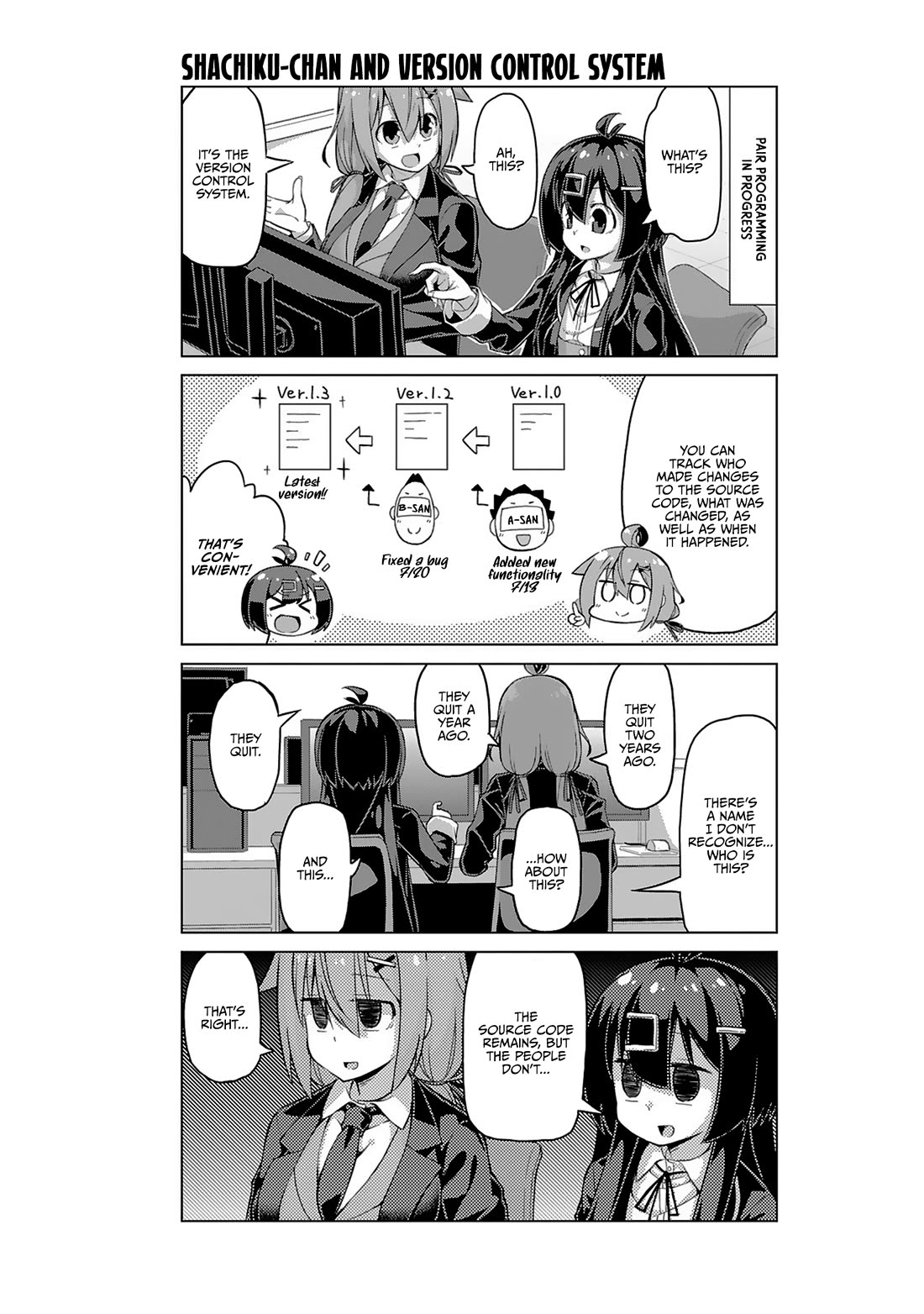 Iki no Kore! Shachiku-chan Chapter 18 page 4 - Chapter 18: A Story About Class Reunion