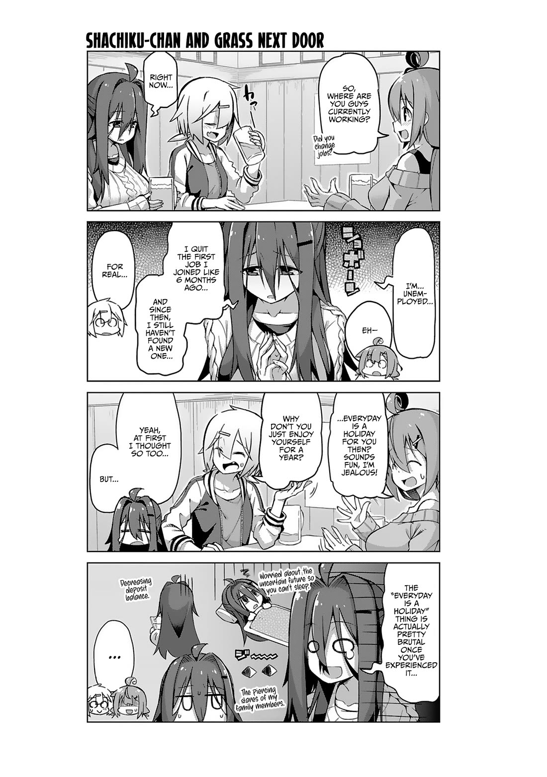 Iki no Kore! Shachiku-chan Chapter 18 page 7 - Chapter 18: A Story About Class Reunion