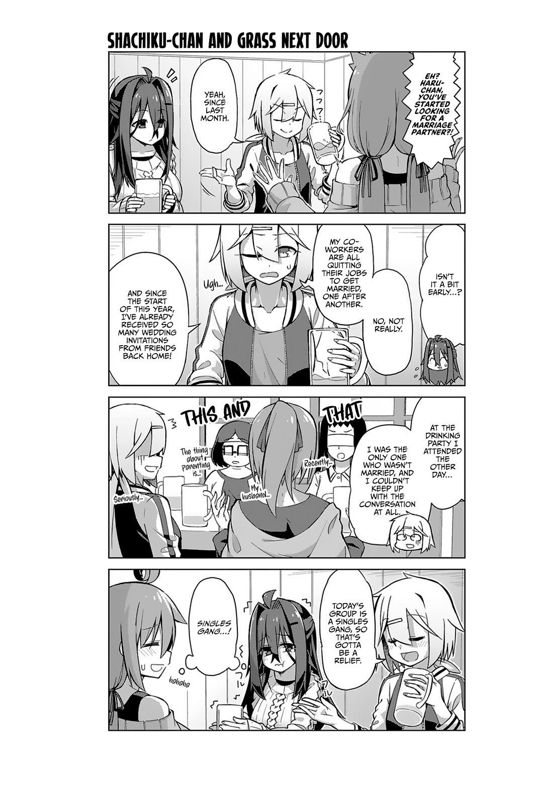 Iki no Kore! Shachiku-chan Chapter 18 page 8 - Chapter 18: A Story About Class Reunion