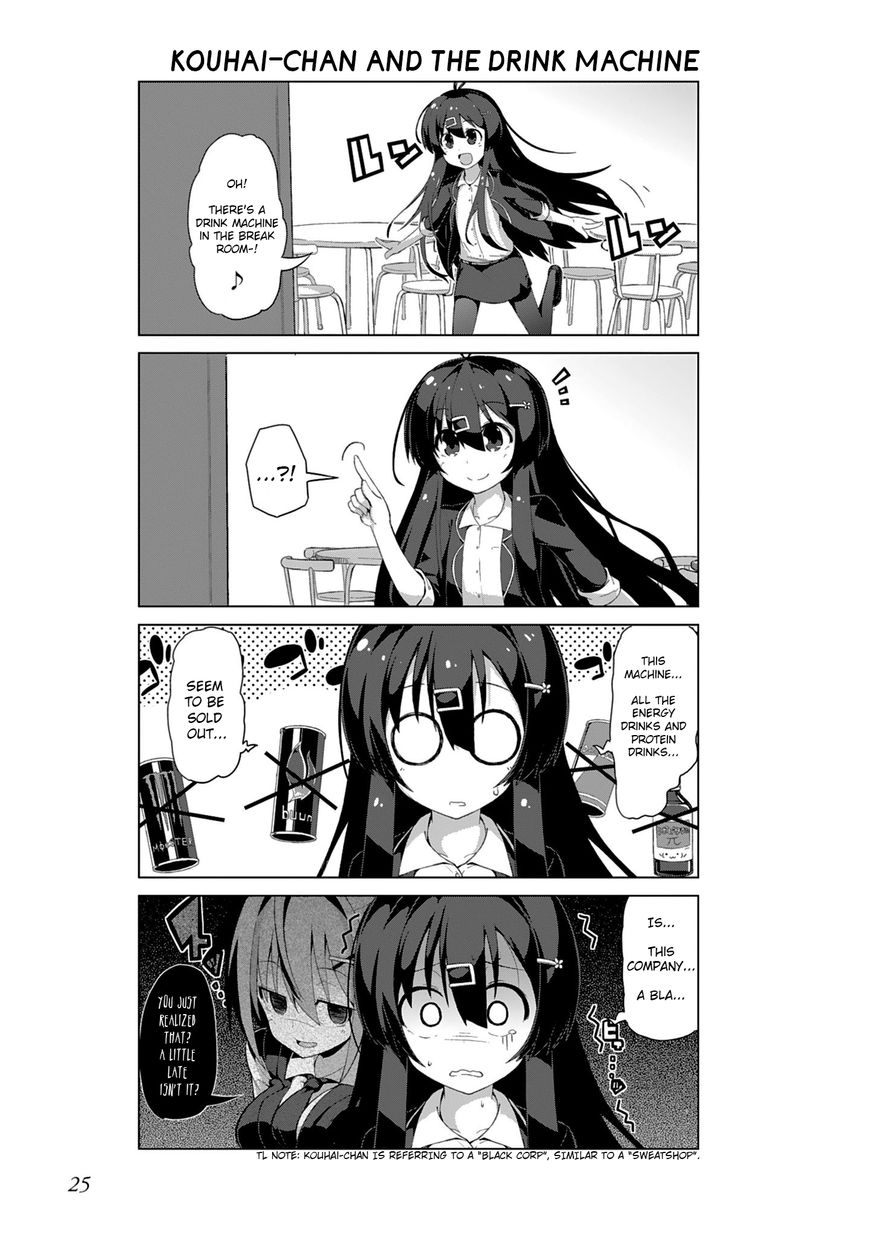Iki no Kore! Shachiku-chan Chapter 3 page 3 - Chapter 3 : The story of Kouhai