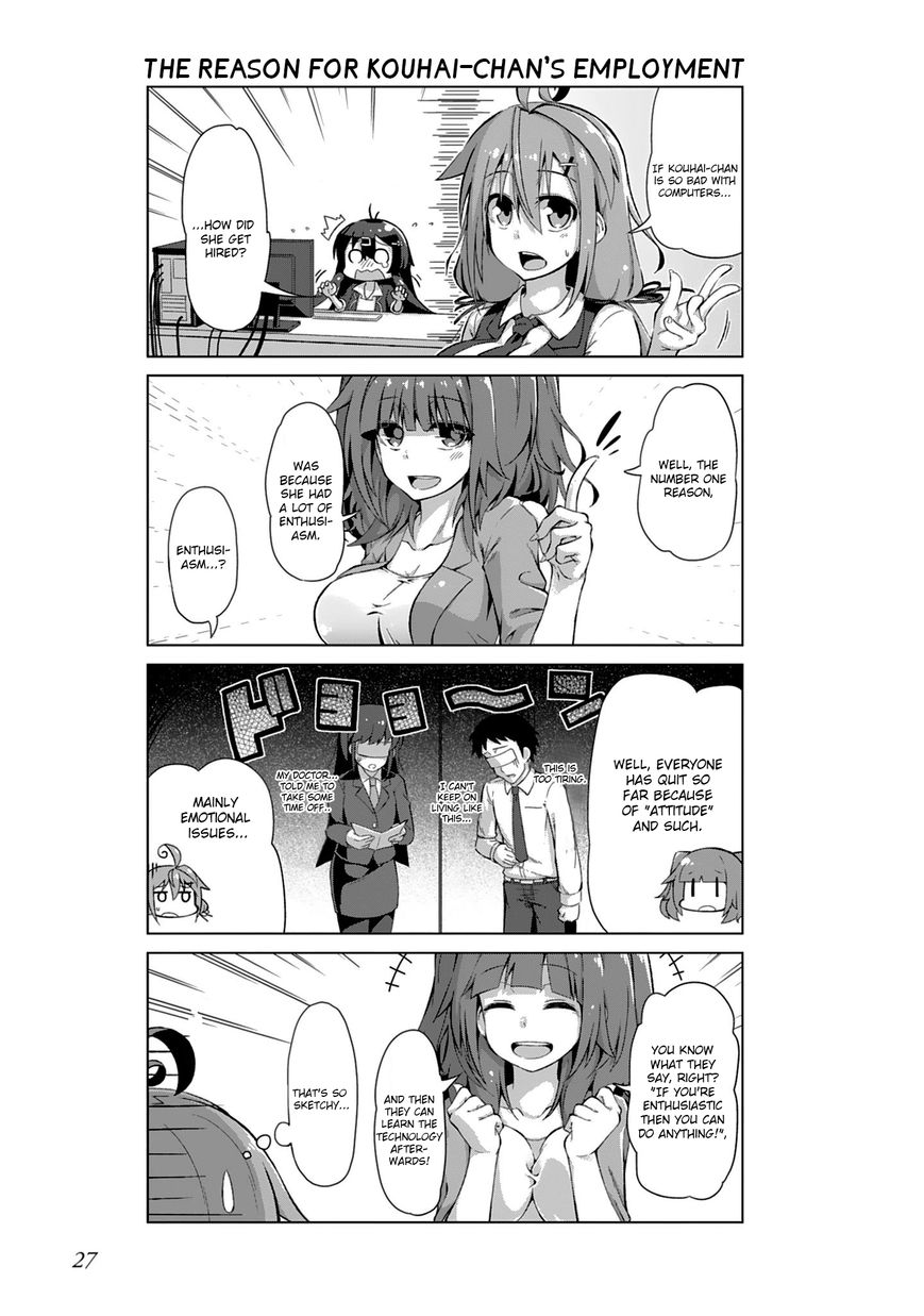 Iki no Kore! Shachiku-chan Chapter 3 page 5 - Chapter 3 : The story of Kouhai