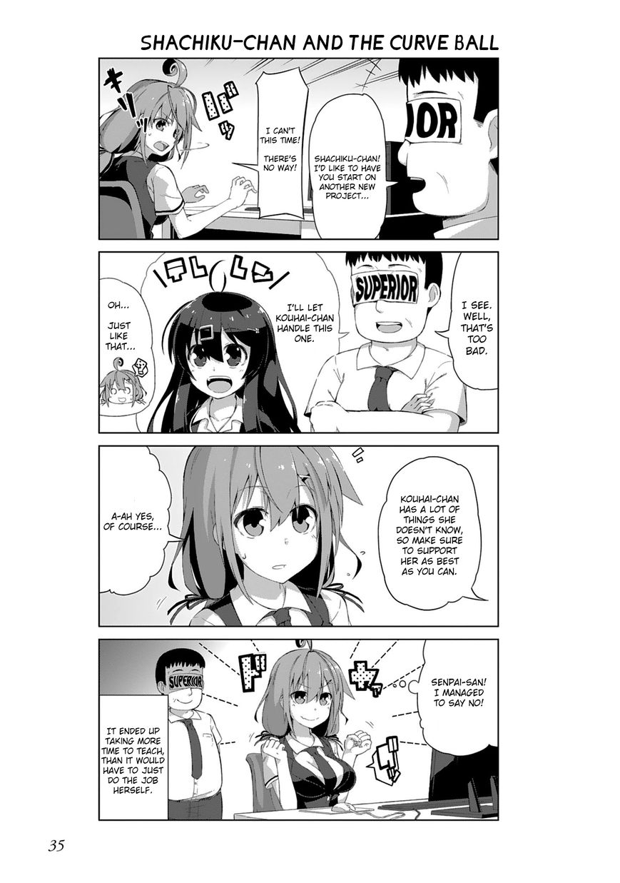 Iki no Kore! Shachiku-chan Chapter 4 page 3 - Chapter 4 : The story of Unburdening