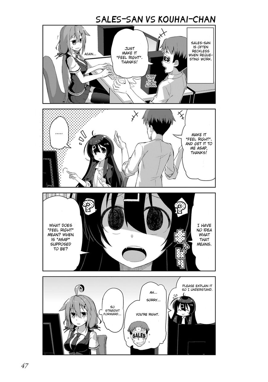 Iki no Kore! Shachiku-chan Chapter 5 page 5 - Chapter 5 : The story of the Colleague
