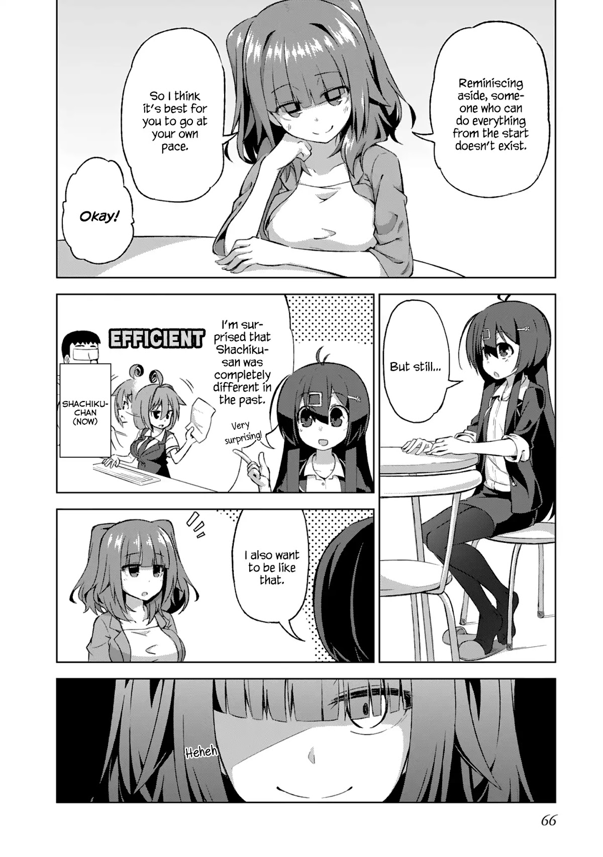 Iki no Kore! Shachiku-chan Chapter 6.5 page 4 - Chapter 6.5: Shachiku-chan's Past (First Half)