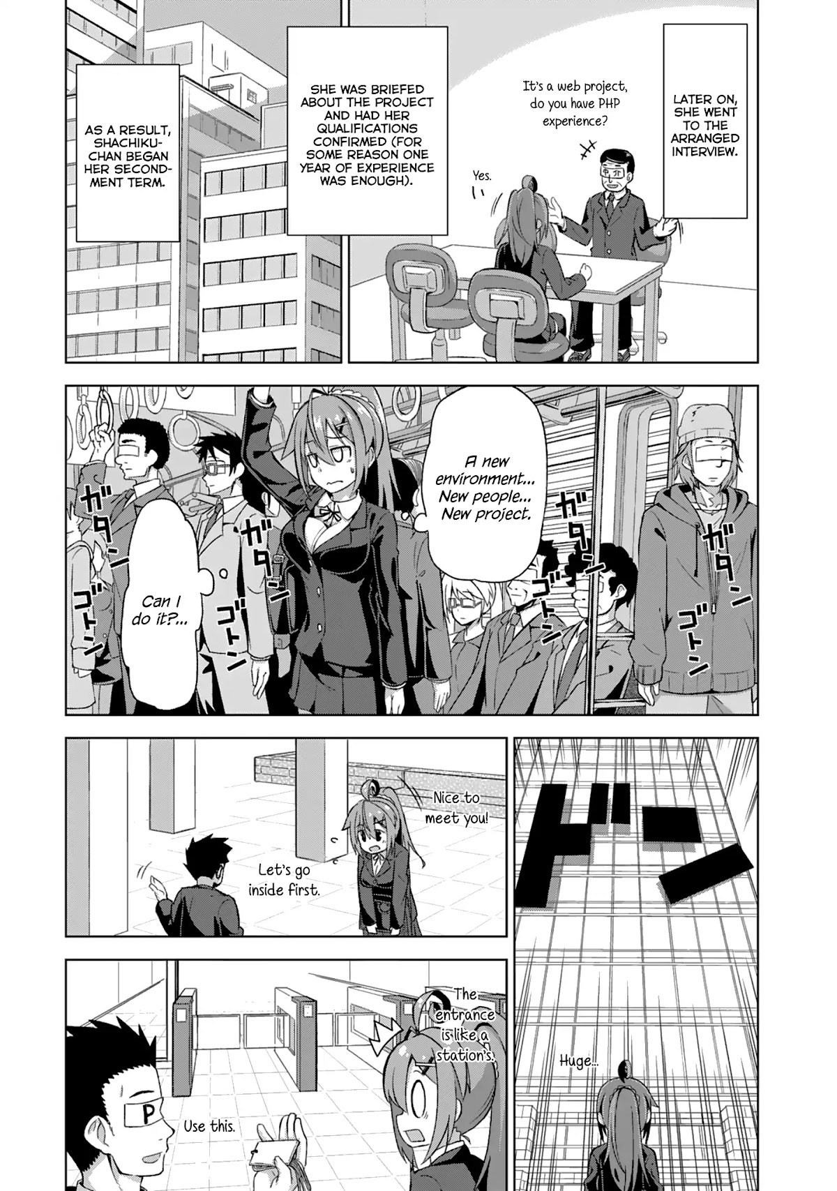 Iki no Kore! Shachiku-chan Chapter 6.5 page 9 - Chapter 6.5: Shachiku-chan's Past (First Half)