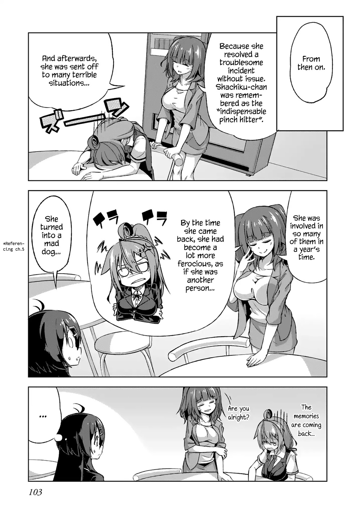 Iki no Kore! Shachiku-chan Chapter 6.6 page 19 - Chapter 6.6: Shachiku-chan's Past (Second Half)
