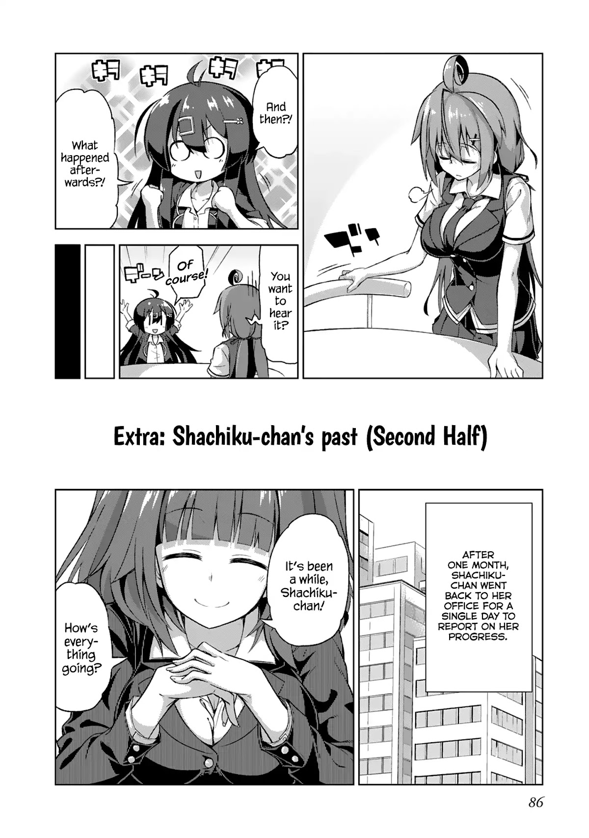 Iki no Kore! Shachiku-chan Chapter 6.6 page 2 - Chapter 6.6: Shachiku-chan's Past (Second Half)