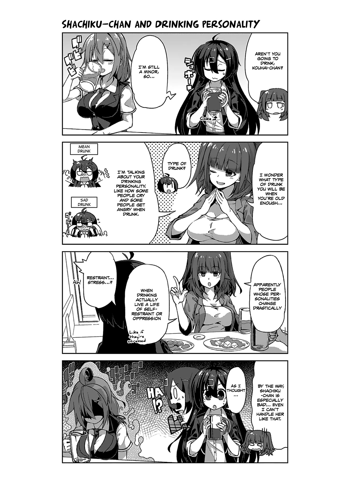 Iki no Kore! Shachiku-chan Chapter 7 page 14 - Chapter 7: The Story of a Fun Drinking Party