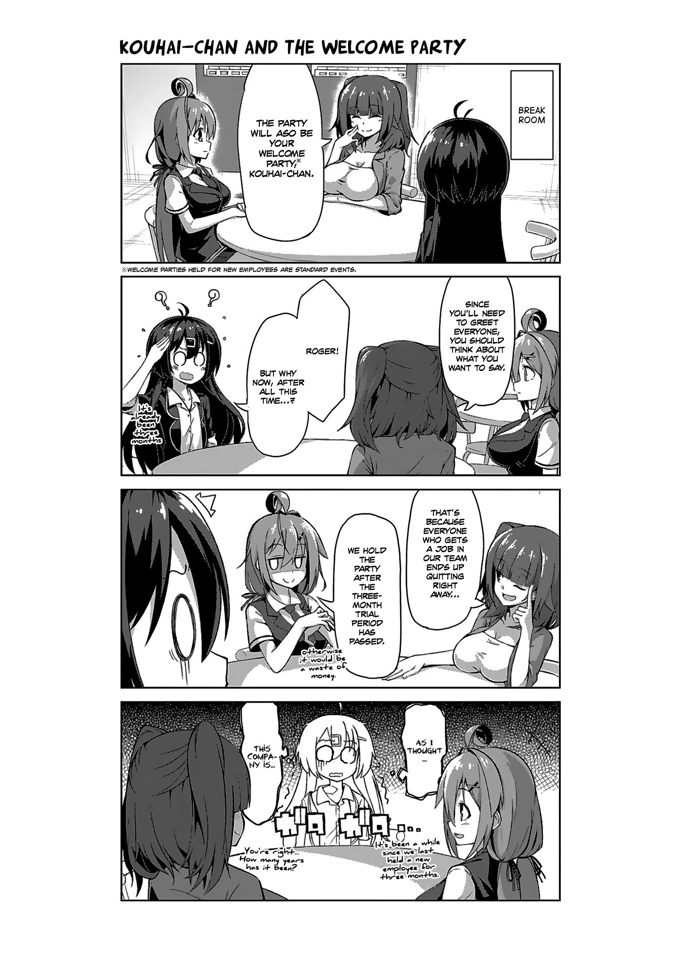 Iki no Kore! Shachiku-chan Chapter 7 page 9 - Chapter 7: The Story of a Fun Drinking Party