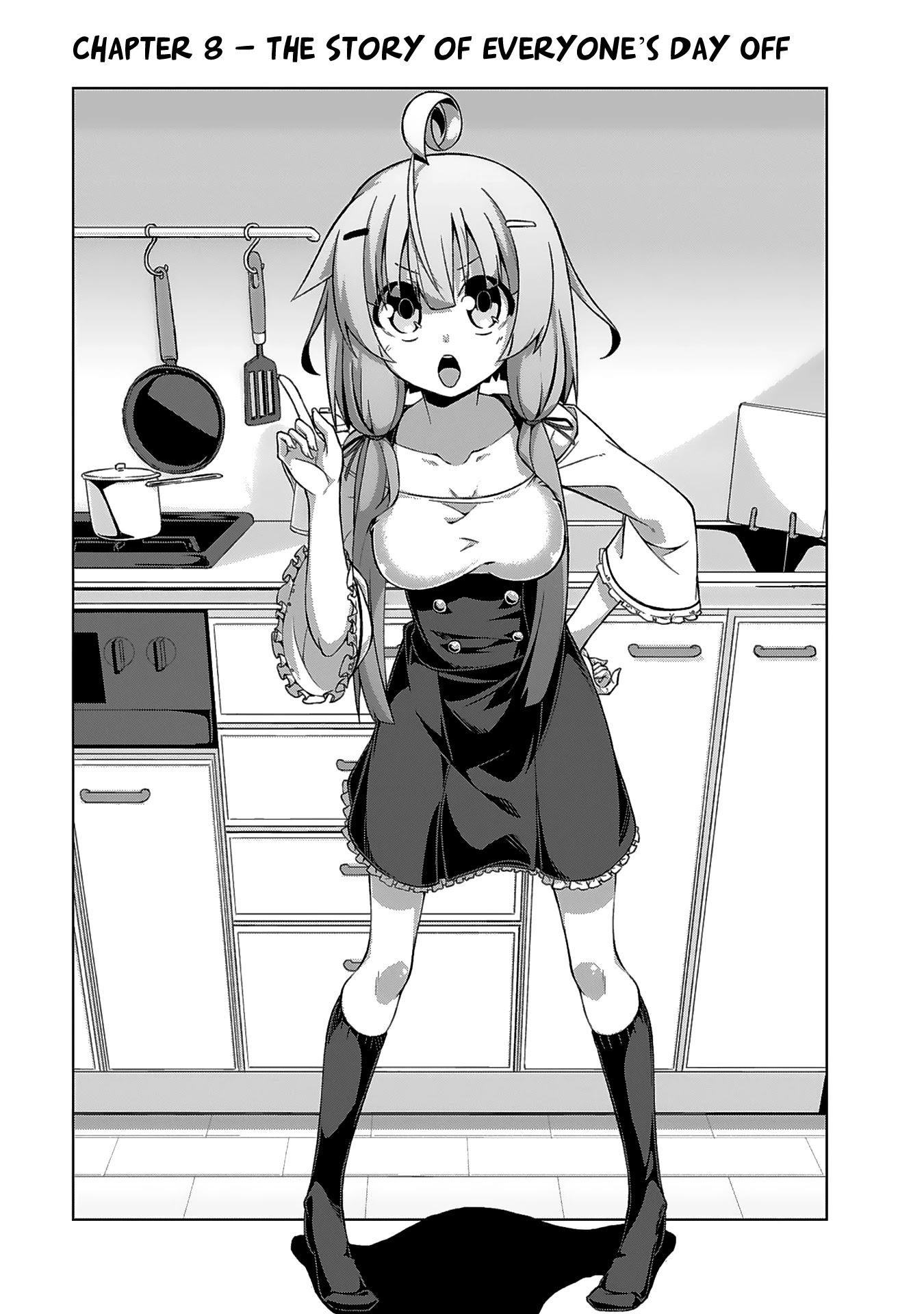 Iki no Kore! Shachiku-chan Chapter 8 page 3 - Chapter 8: The Story of Everyone's Day Off