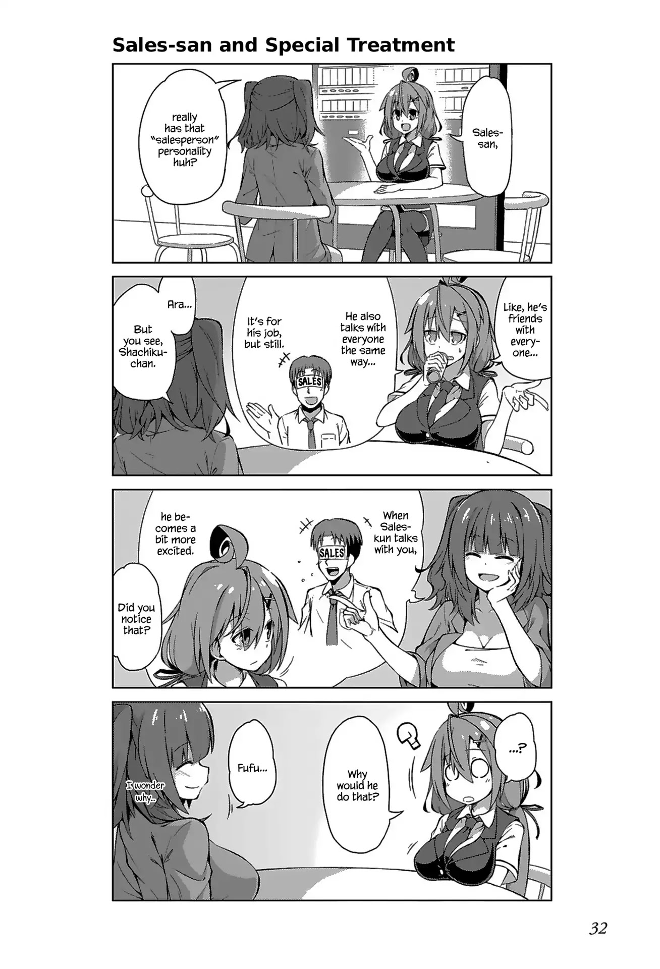 Iki no Kore! Shachiku-chan Chapter 9 page 6 - Chapter 9: The Story of Coworkers