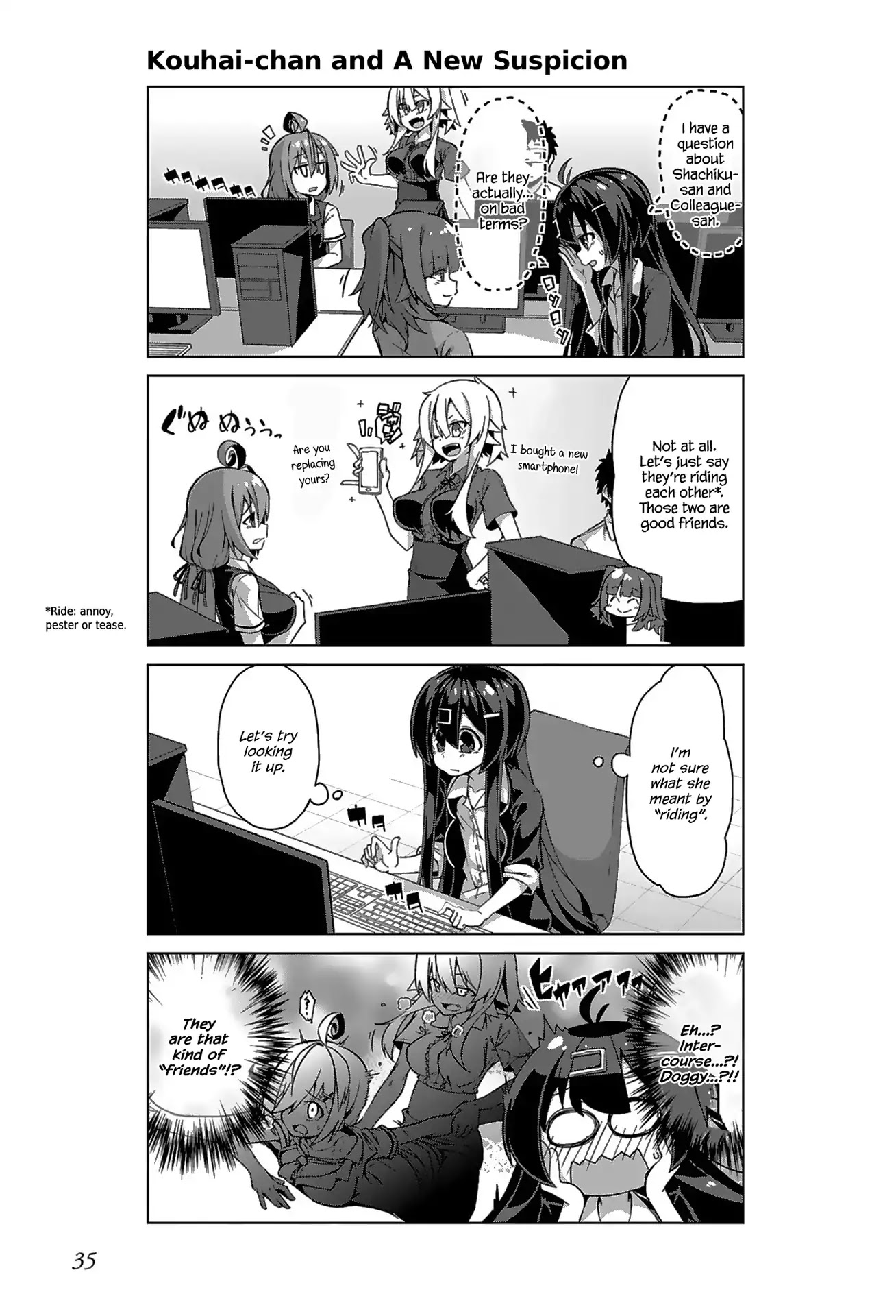 Iki no Kore! Shachiku-chan Chapter 9 page 9 - Chapter 9: The Story of Coworkers