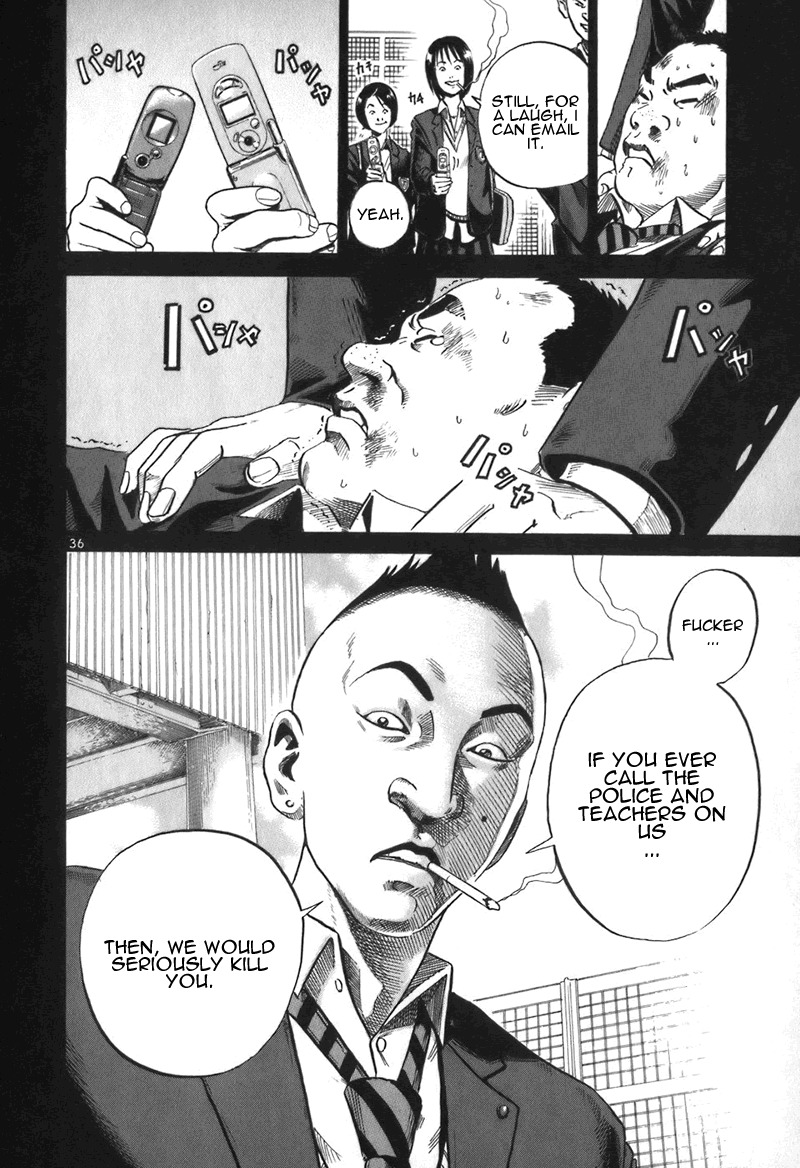 Ikigami Chapter 1 page 40 - Chapter 1: The Results of Revenge Act 1