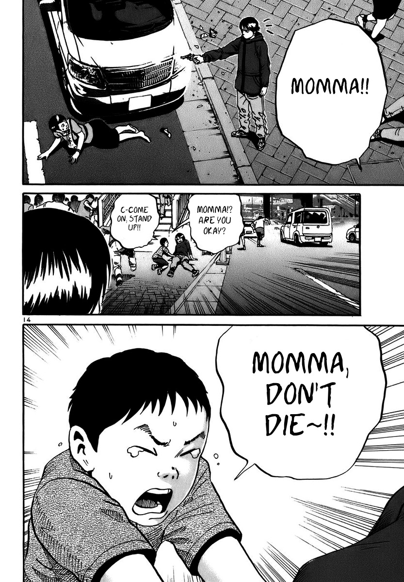 Ikigami Chapter 15 page 13 - Chapter 15: A Violent Riot Of Life Act 3