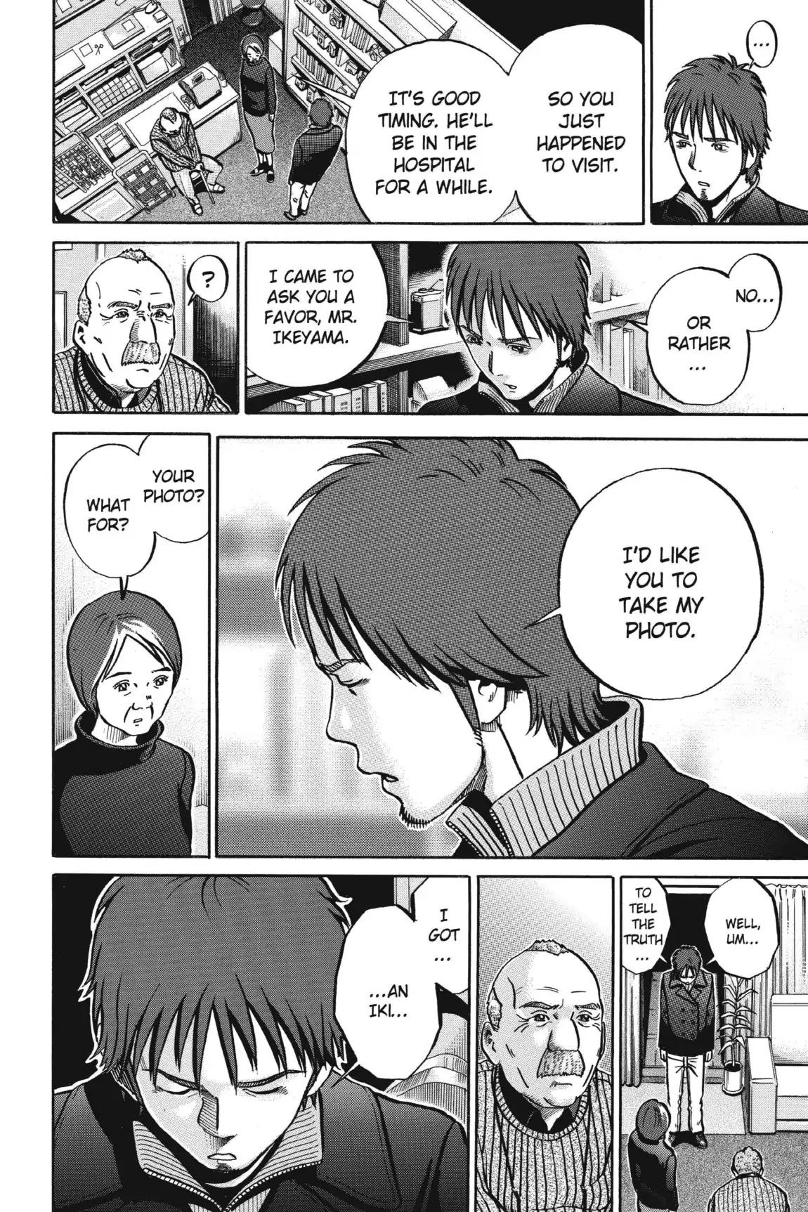 Ikigami Chapter 38 page 15 - Chapter 38: Photo of the Deceased (Act 2)