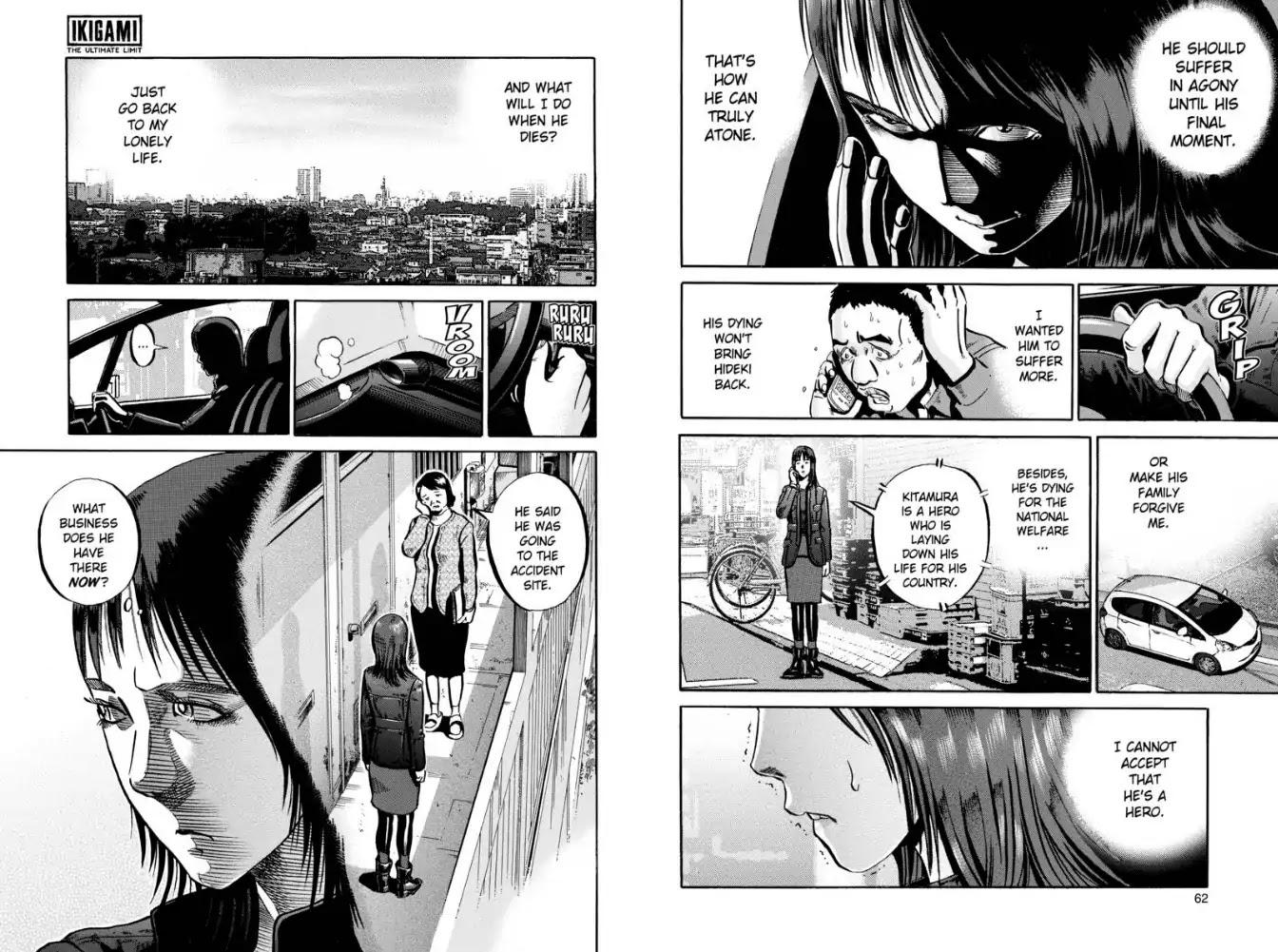 Ikigami Chapter 44 page 8 - Chapter 44: Crime and Punishment (Act 2)