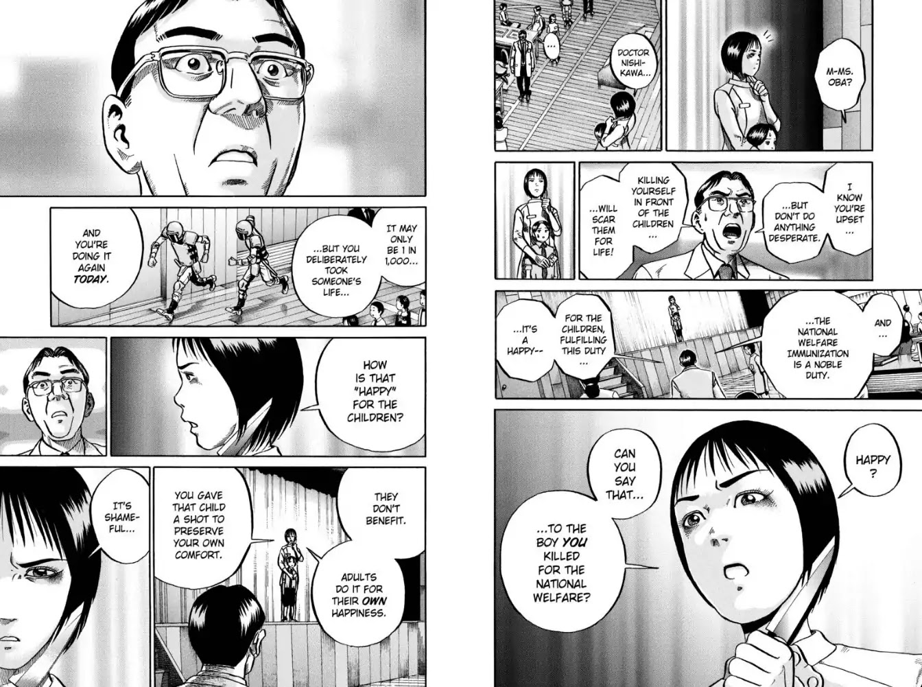 Ikigami Chapter 51 page 2 - Chapter 51: National Welfare Immunization (Act 3)