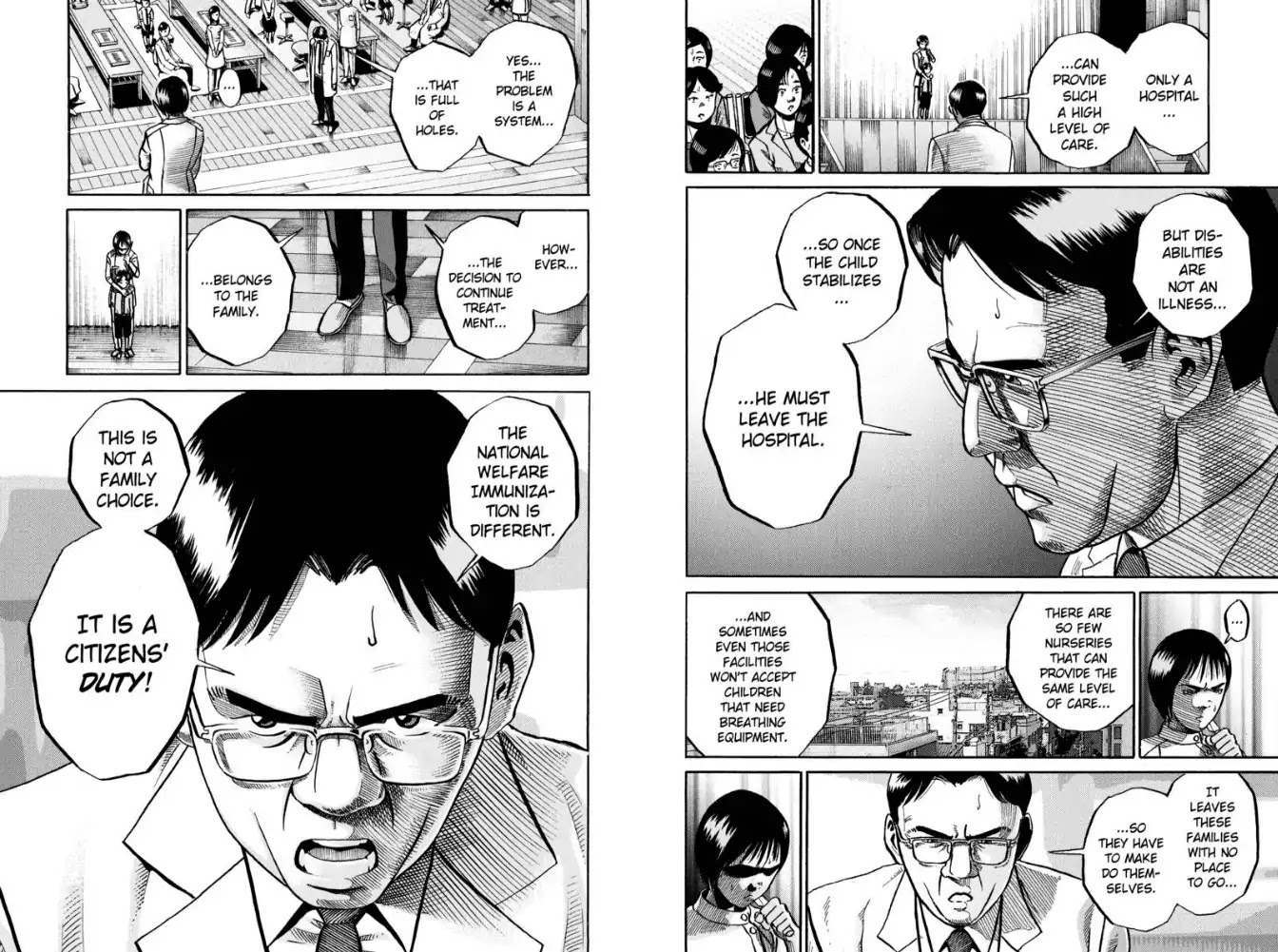 Ikigami Chapter 51 page 6 - Chapter 51: National Welfare Immunization (Act 3)