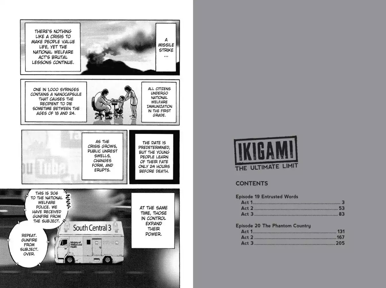 Ikigami Chapter 55 page 2 - Chapter 55: Entrusted Words (Act 1)