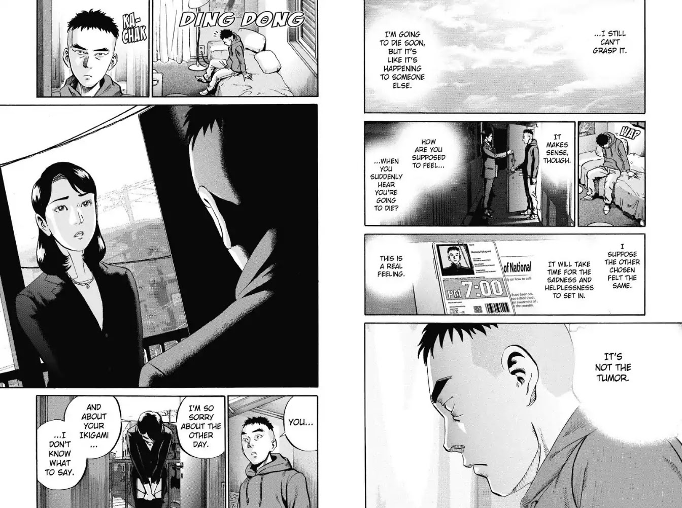 Ikigami Chapter 56 page 10 - Chapter 56: Entrusted Words (Act 2)