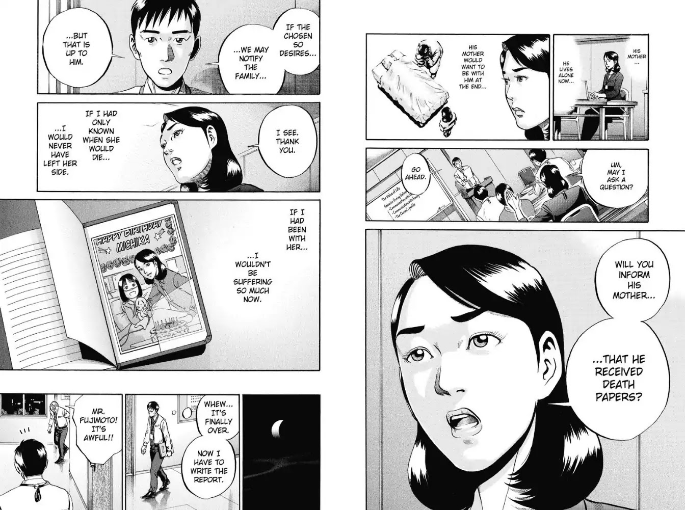 Ikigami Chapter 56 page 3 - Chapter 56: Entrusted Words (Act 2)