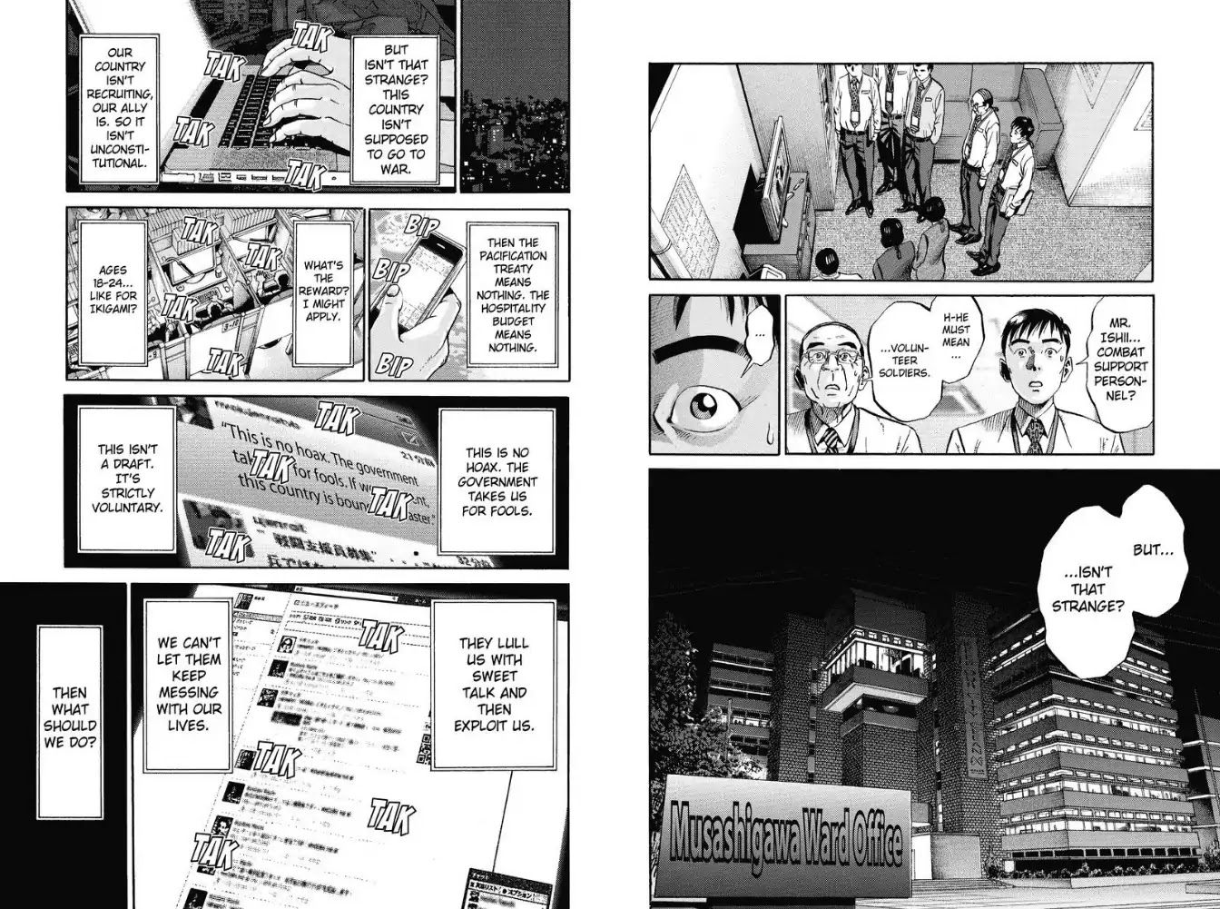 Ikigami Chapter 56 page 8 - Chapter 56: Entrusted Words (Act 2)