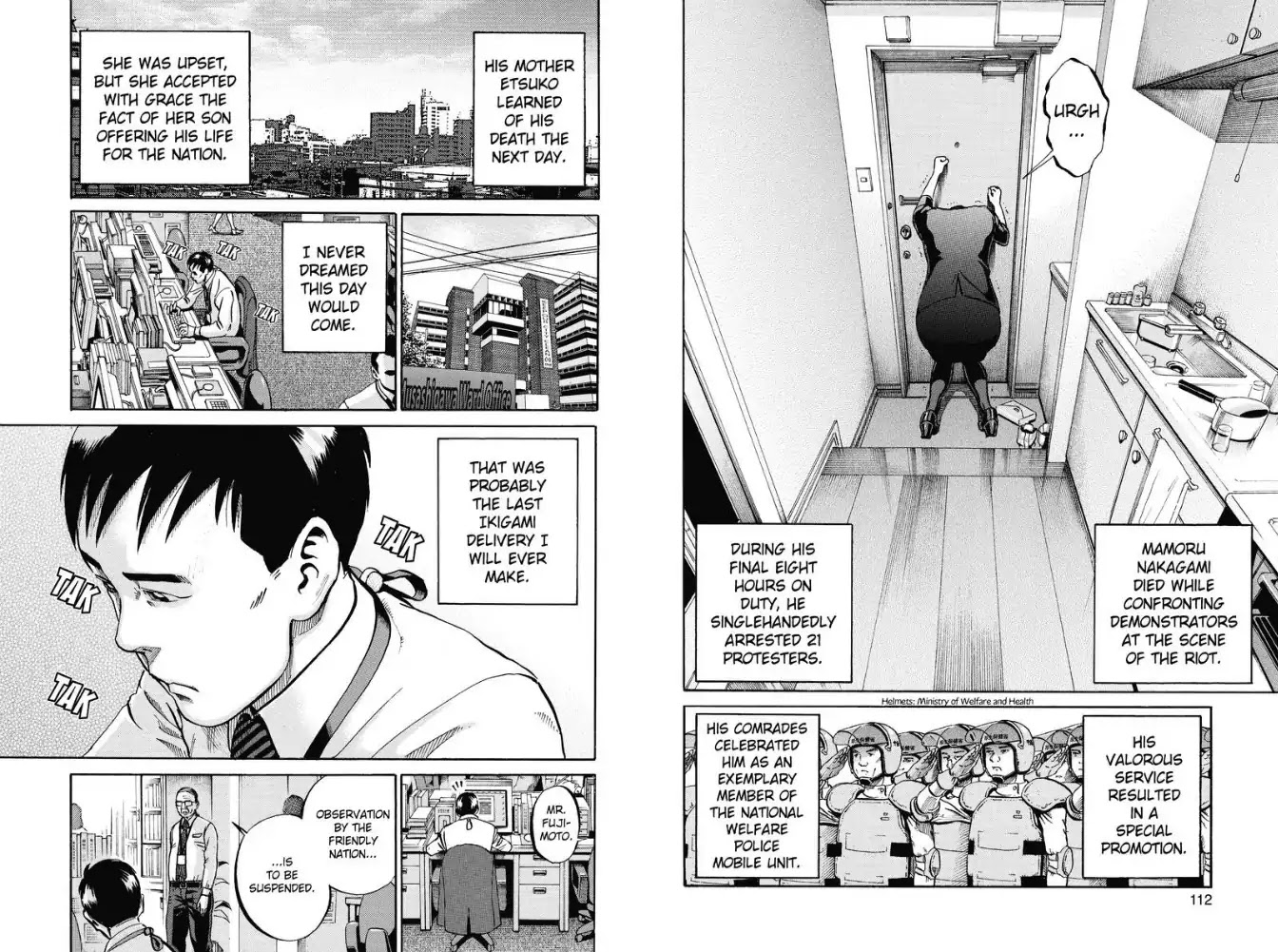 Ikigami Chapter 57 page 16 - Chapter 57: Entrusted Words (Act 3)
