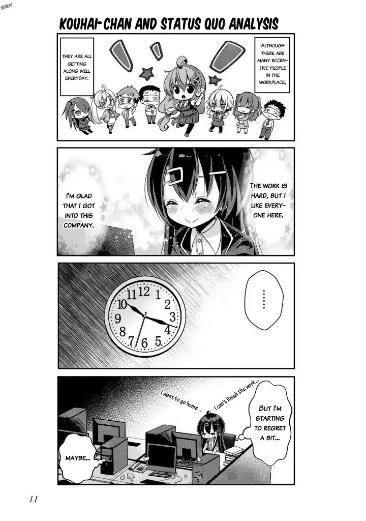 Ikinokore! Shachiku-chan ~Kouhai-chan Ota Katsudou-ki~ Chapter 1 page 13 - Chapter 1
