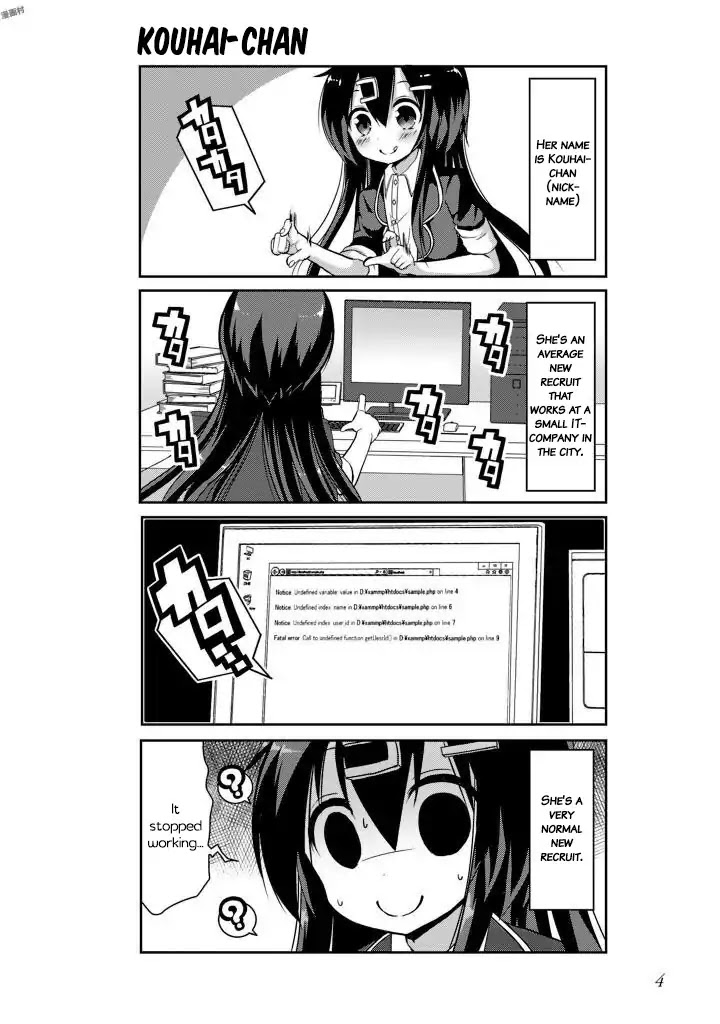 Ikinokore! Shachiku-chan ~Kouhai-chan Ota Katsudou-ki~ Chapter 1 page 6 - Chapter 1