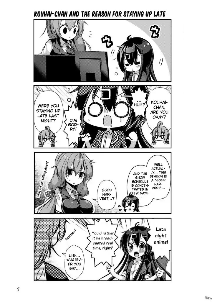 Ikinokore! Shachiku-chan ~Kouhai-chan Ota Katsudou-ki~ Chapter 1 page 7 - Chapter 1