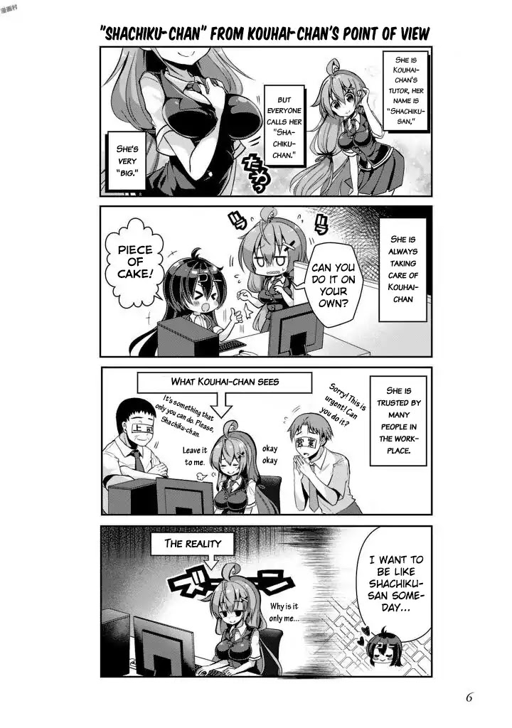 Ikinokore! Shachiku-chan ~Kouhai-chan Ota Katsudou-ki~ Chapter 1 page 8 - Chapter 1