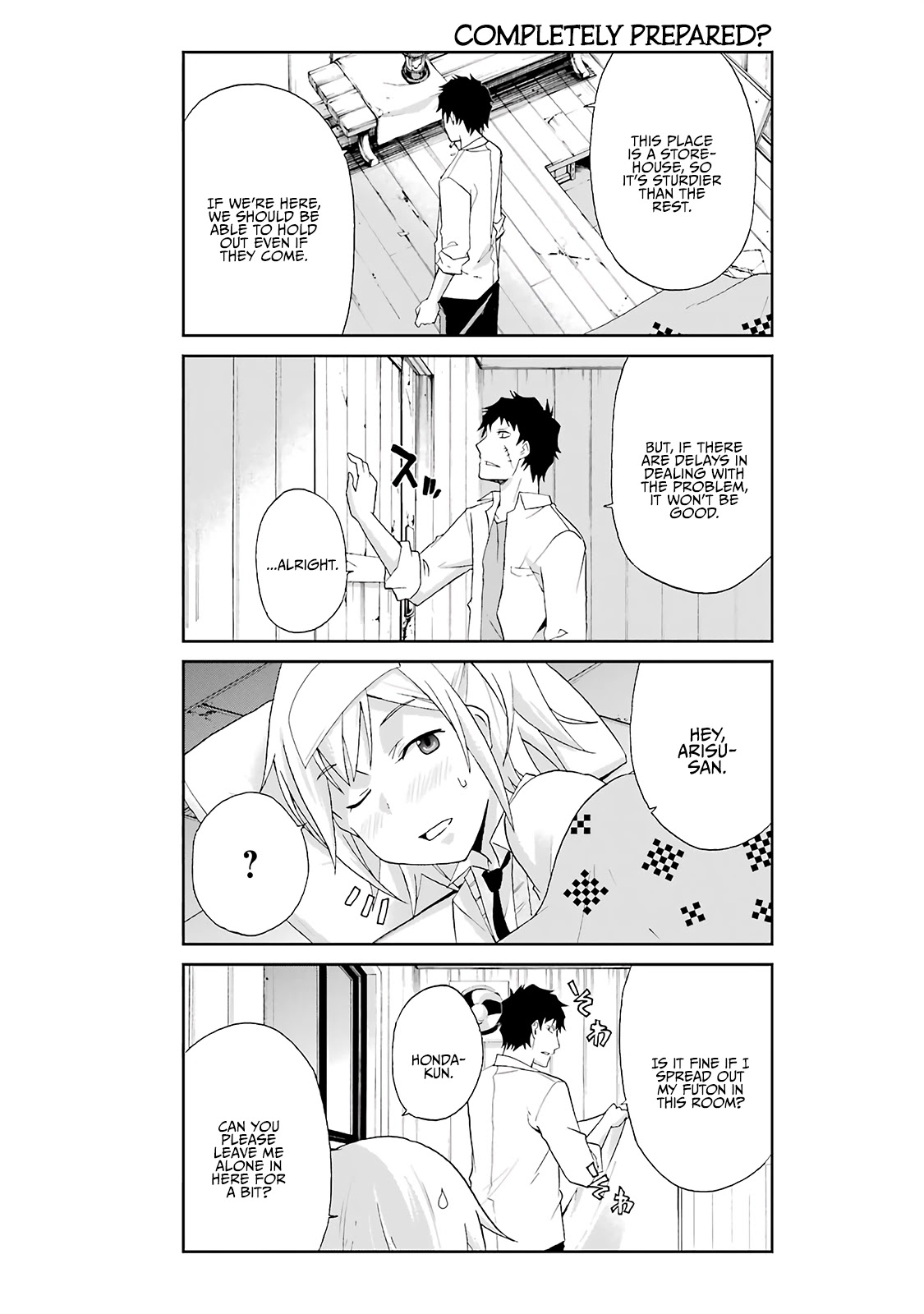 Ikitemasu ka? Honda-kun Chapter 4 page 9 - Chapter 4