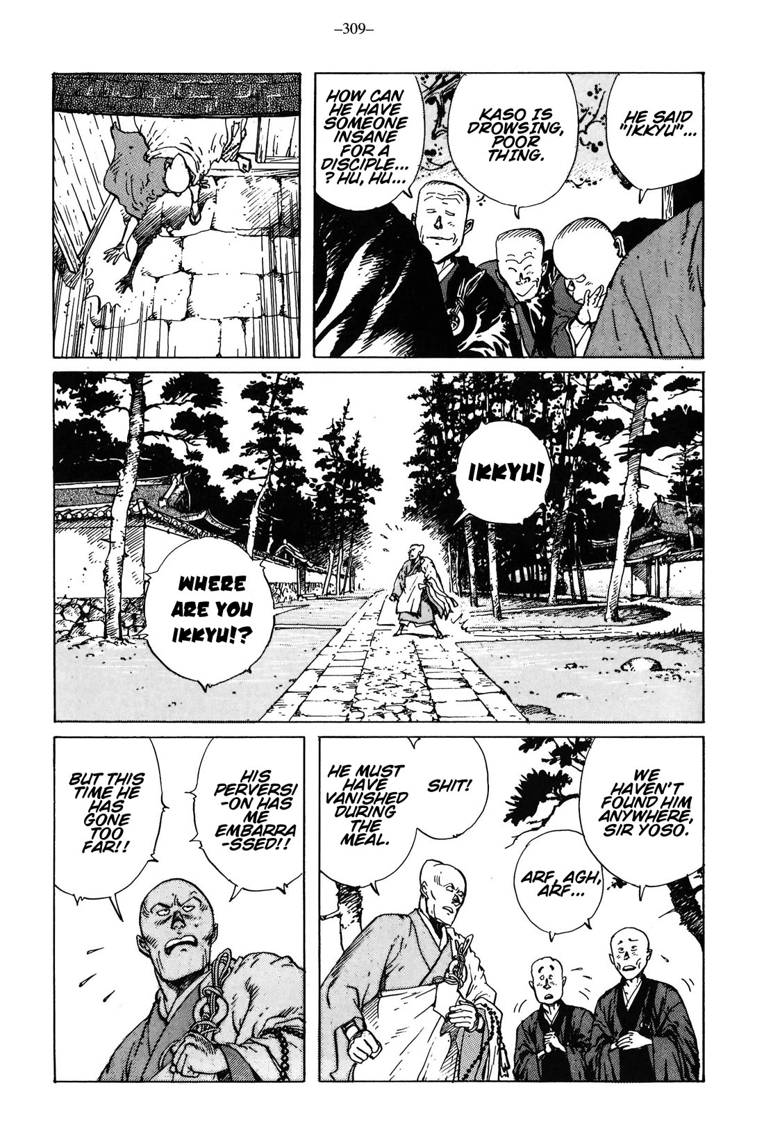 Ikkyu Chapter 11 page 28 - Chapter 11: Dark clouds (Part three)