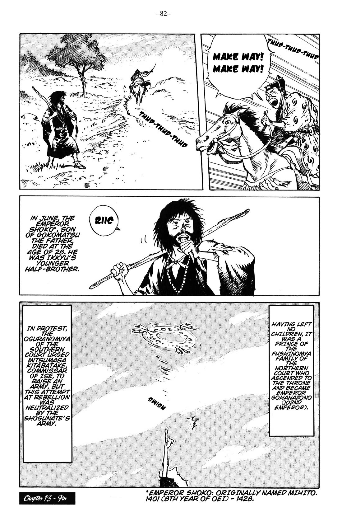 Ikkyu Chapter 13 page 40 - Chapter 13: The Path Without A Path