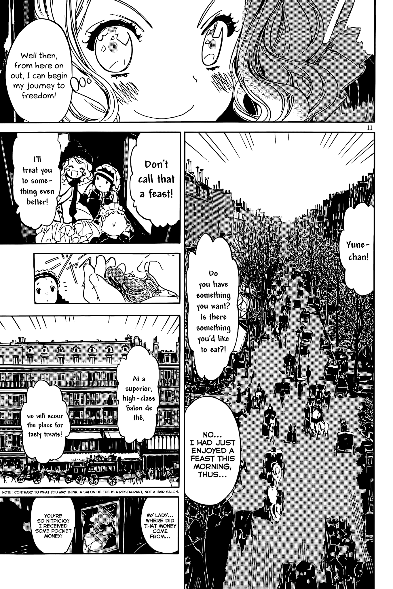 Ikoku Meiro no Croisée Chapter 11.1 page 2 - Chapter 11.1: To the Railway Station