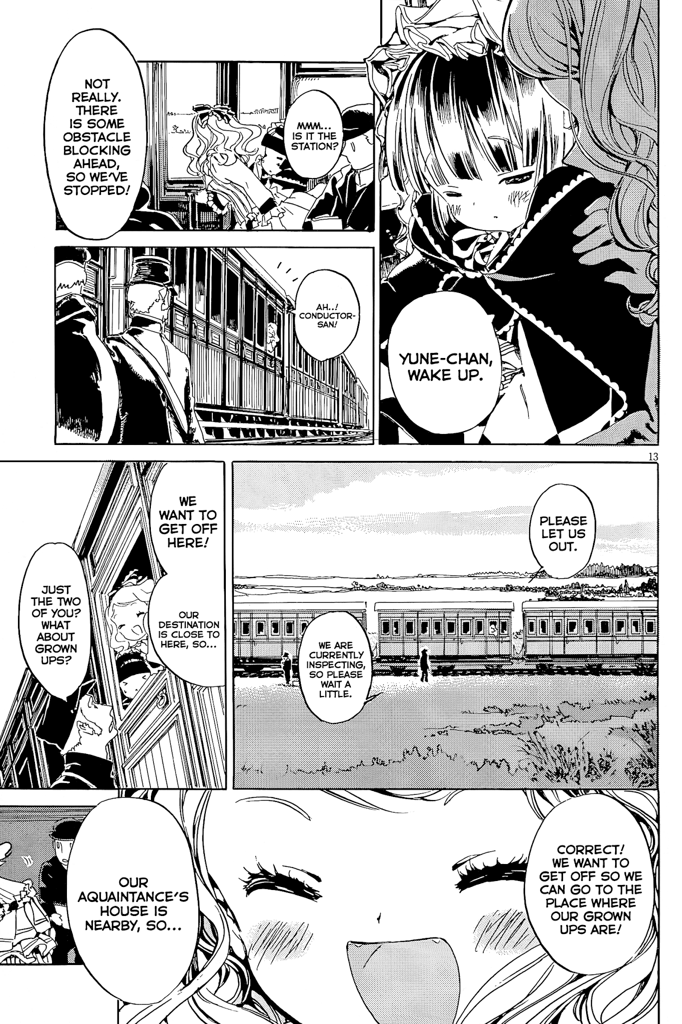 Ikoku Meiro no Croisée Chapter 11.2 page 16 - Chapter 11.2: To the Countryside
