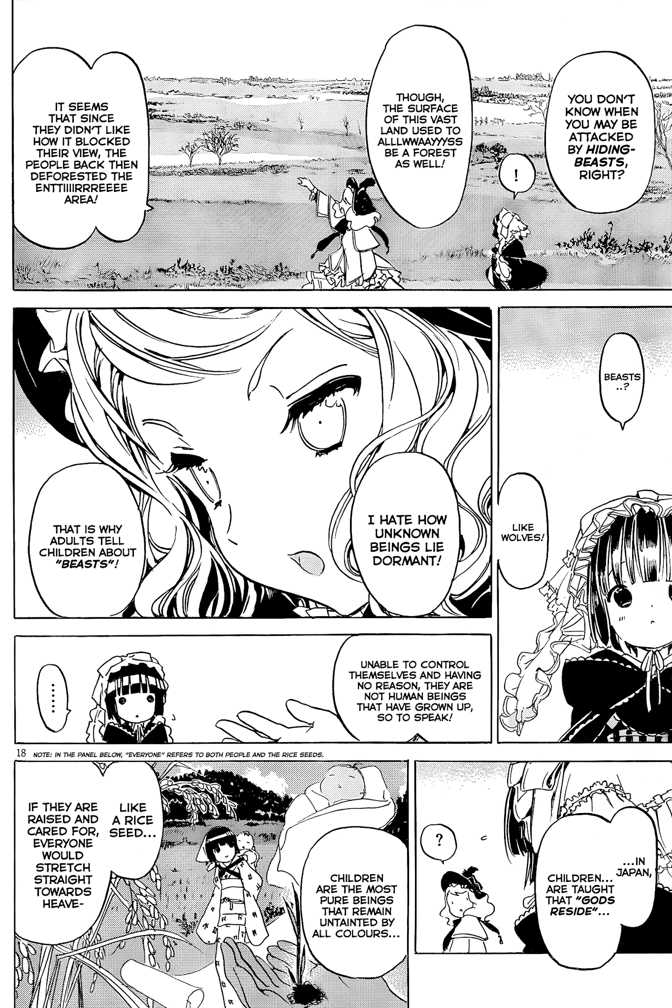 Ikoku Meiro no Croisée Chapter 11.2 page 20 - Chapter 11.2: To the Countryside