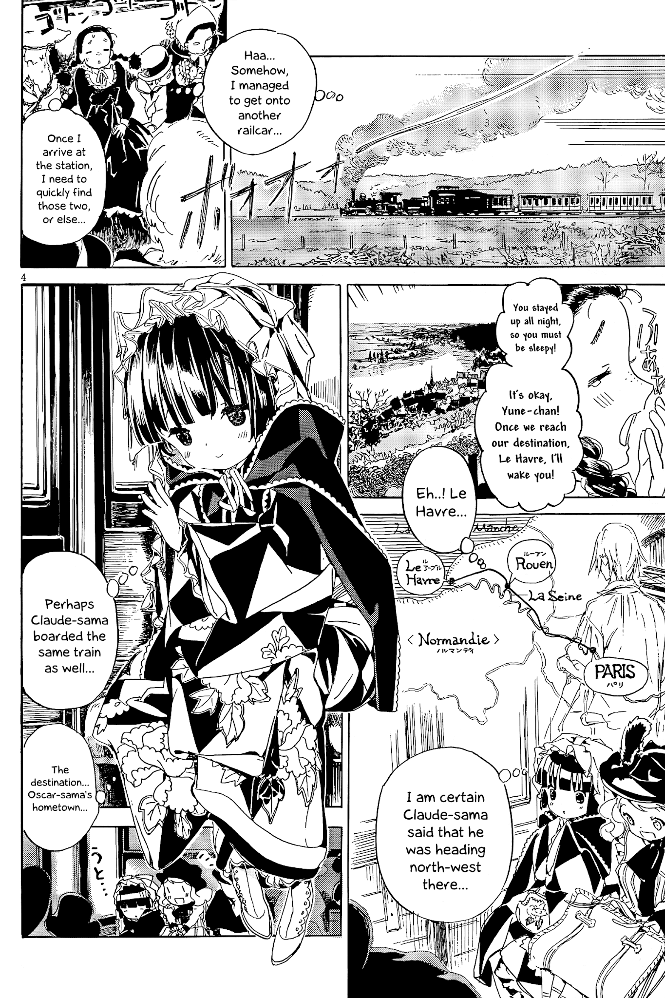 Ikoku Meiro no Croisée Chapter 11.2 page 7 - Chapter 11.2: To the Countryside