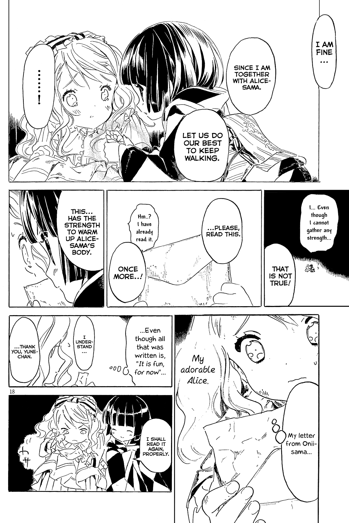Ikoku Meiro no Croisée Chapter 11.3 page 18 - Chapter 11.3: To the Shed