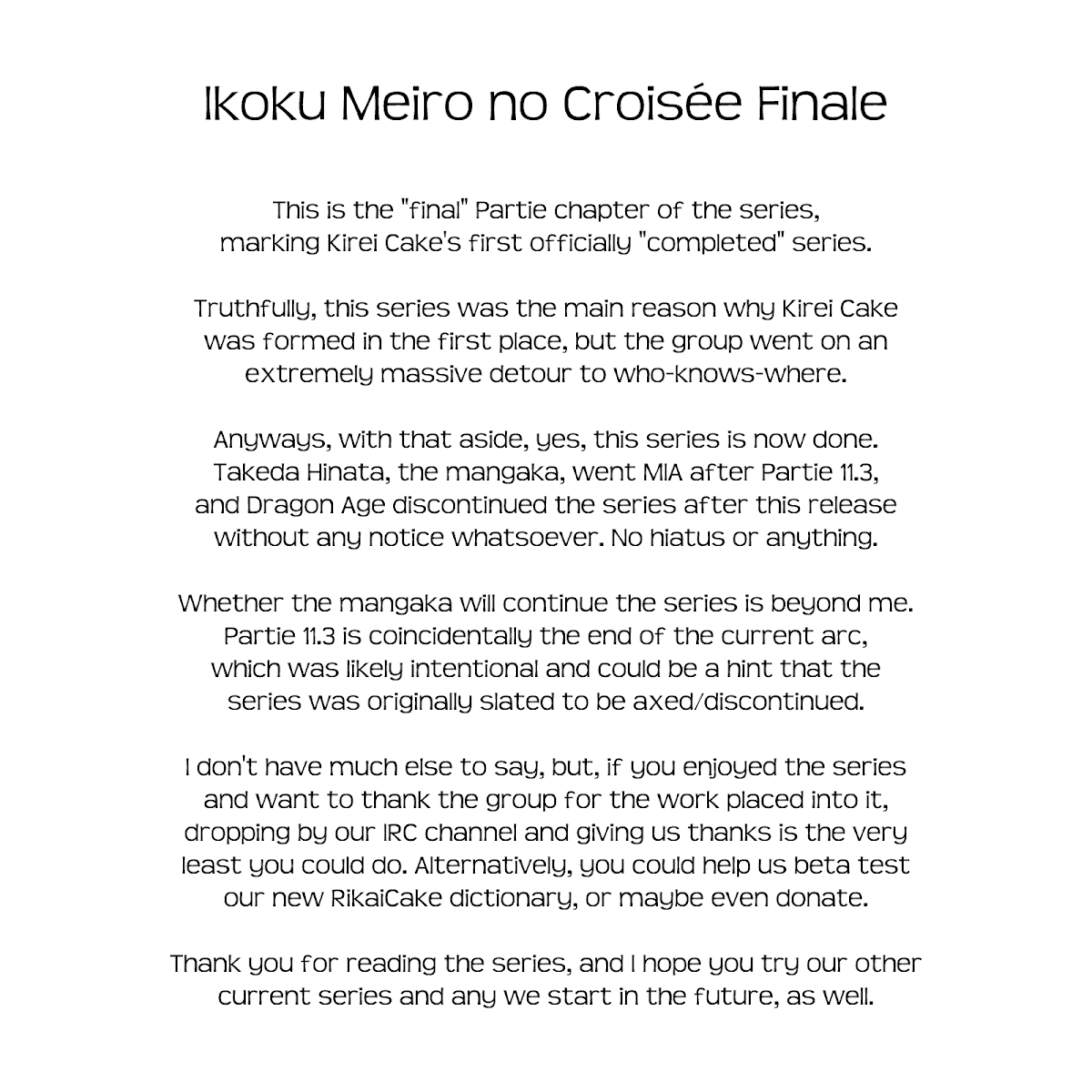 Ikoku Meiro no Croisée Chapter 11.3 page 26 - Chapter 11.3: To the Shed