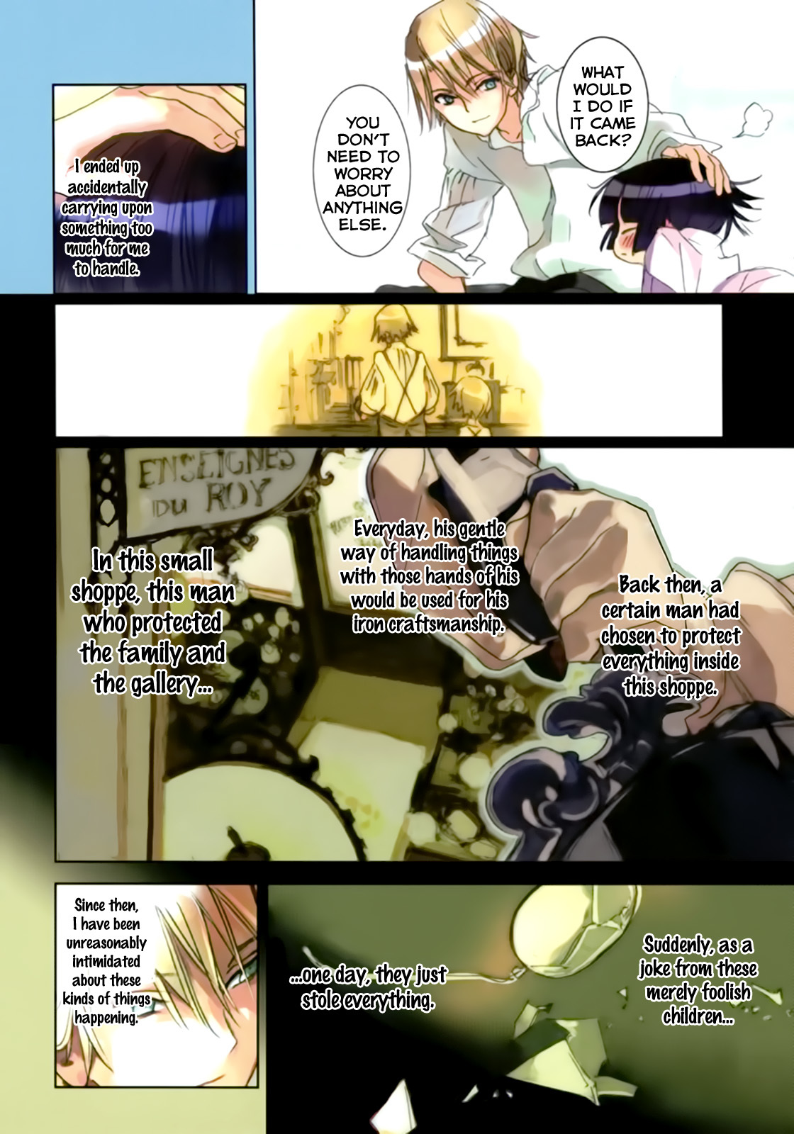 Ikoku Meiro no Croisée Chapter 4.9 page 3 - Chapter 4.9: Evasive Silhouette