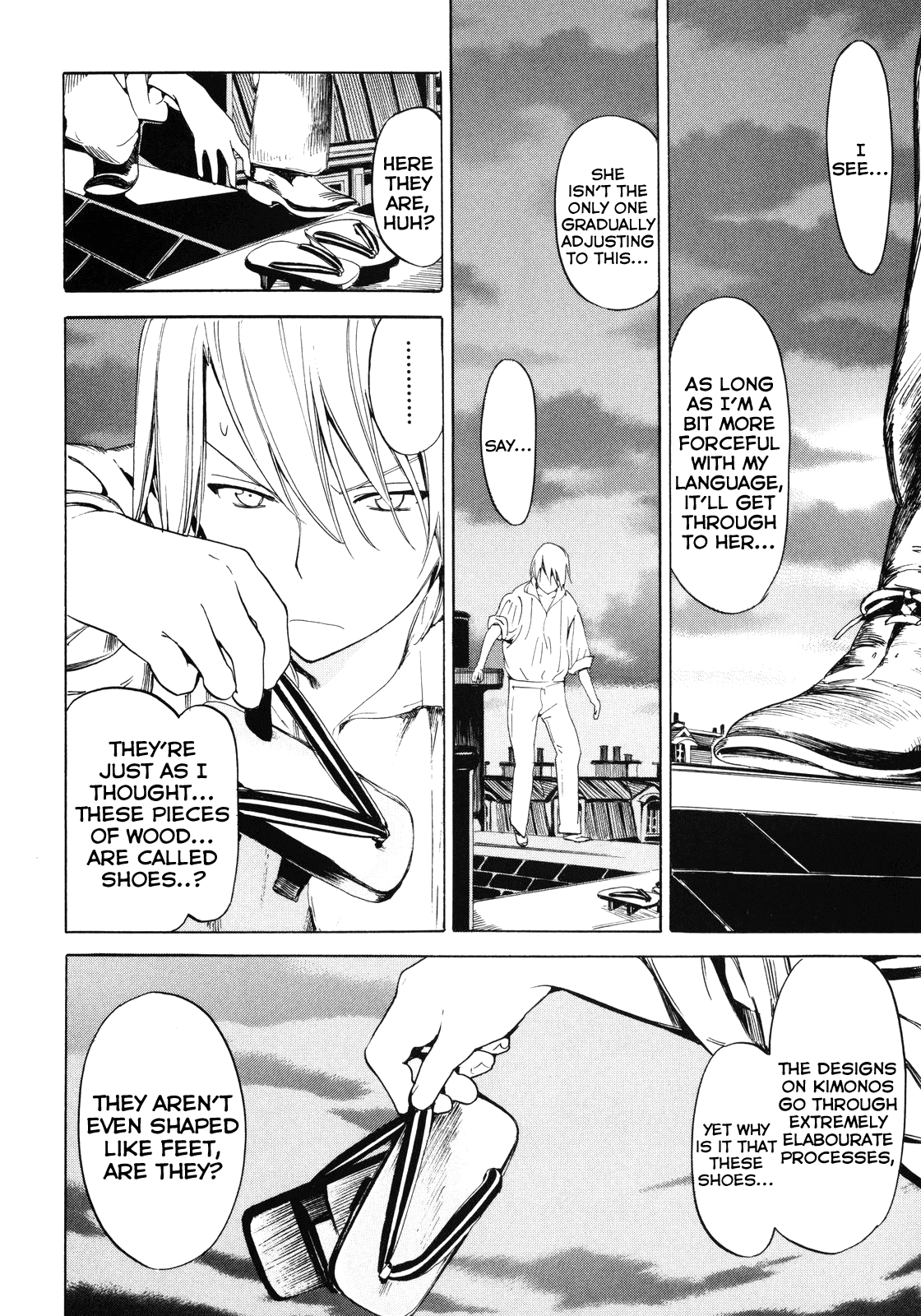 Ikoku Meiro no Croisée Chapter 5.1 page 4 - Chapter 5.1: The Cat Below the Roof