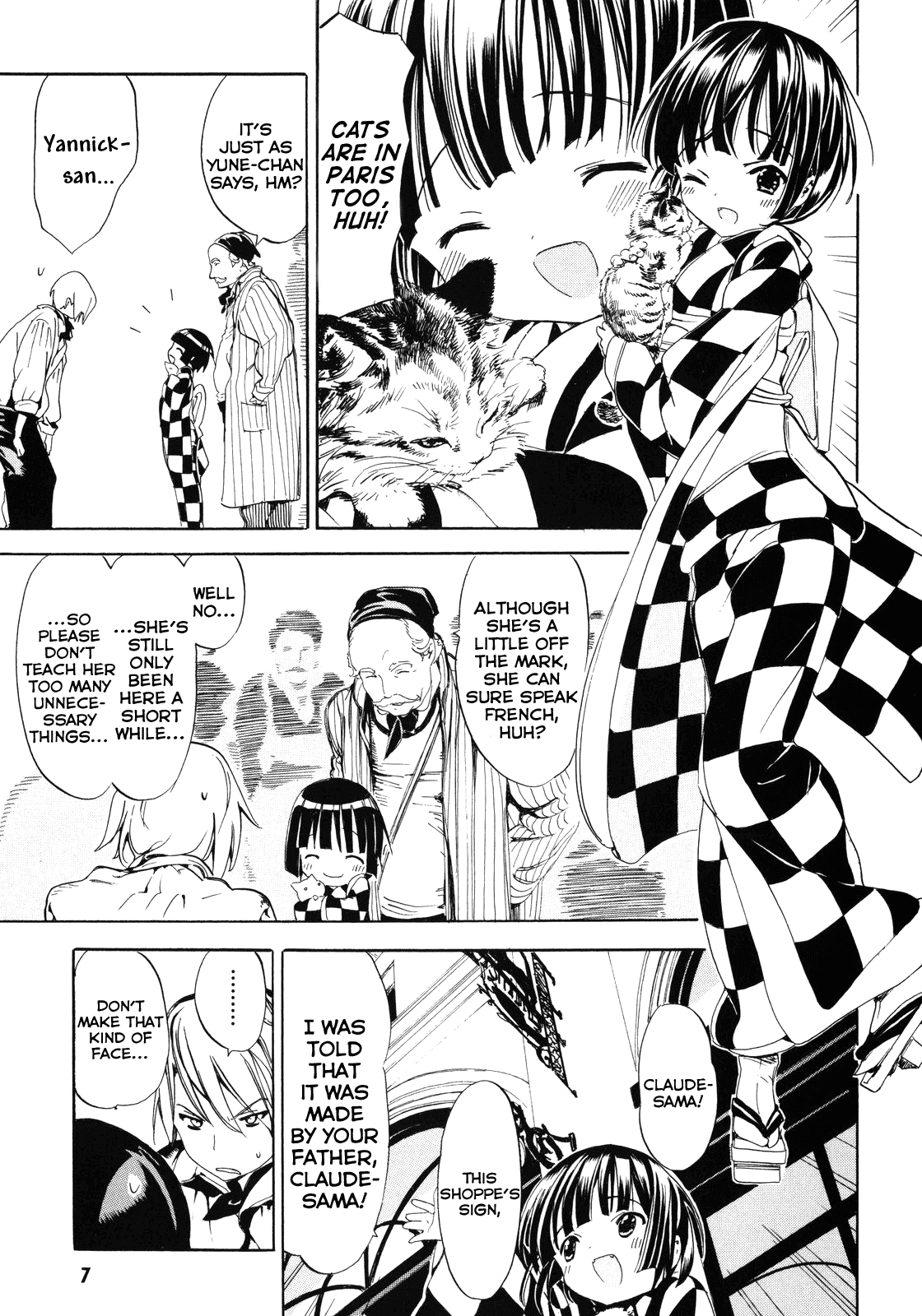 Ikoku Meiro no Croisée Chapter 5 page 5 - Chapter 5: The Cat Above the Roof